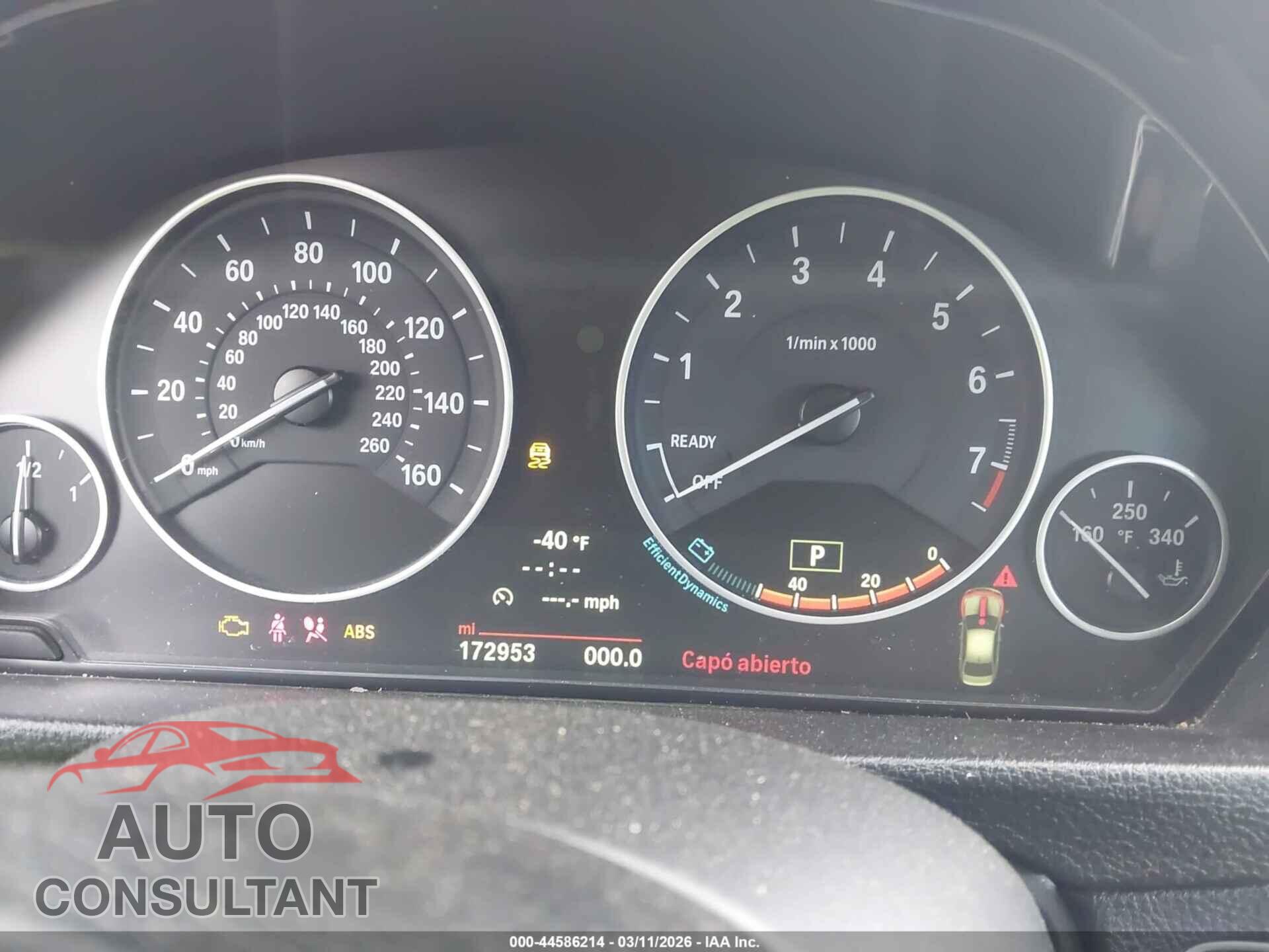 BMW 328I 2014 - WBA3A5C53EJ464719