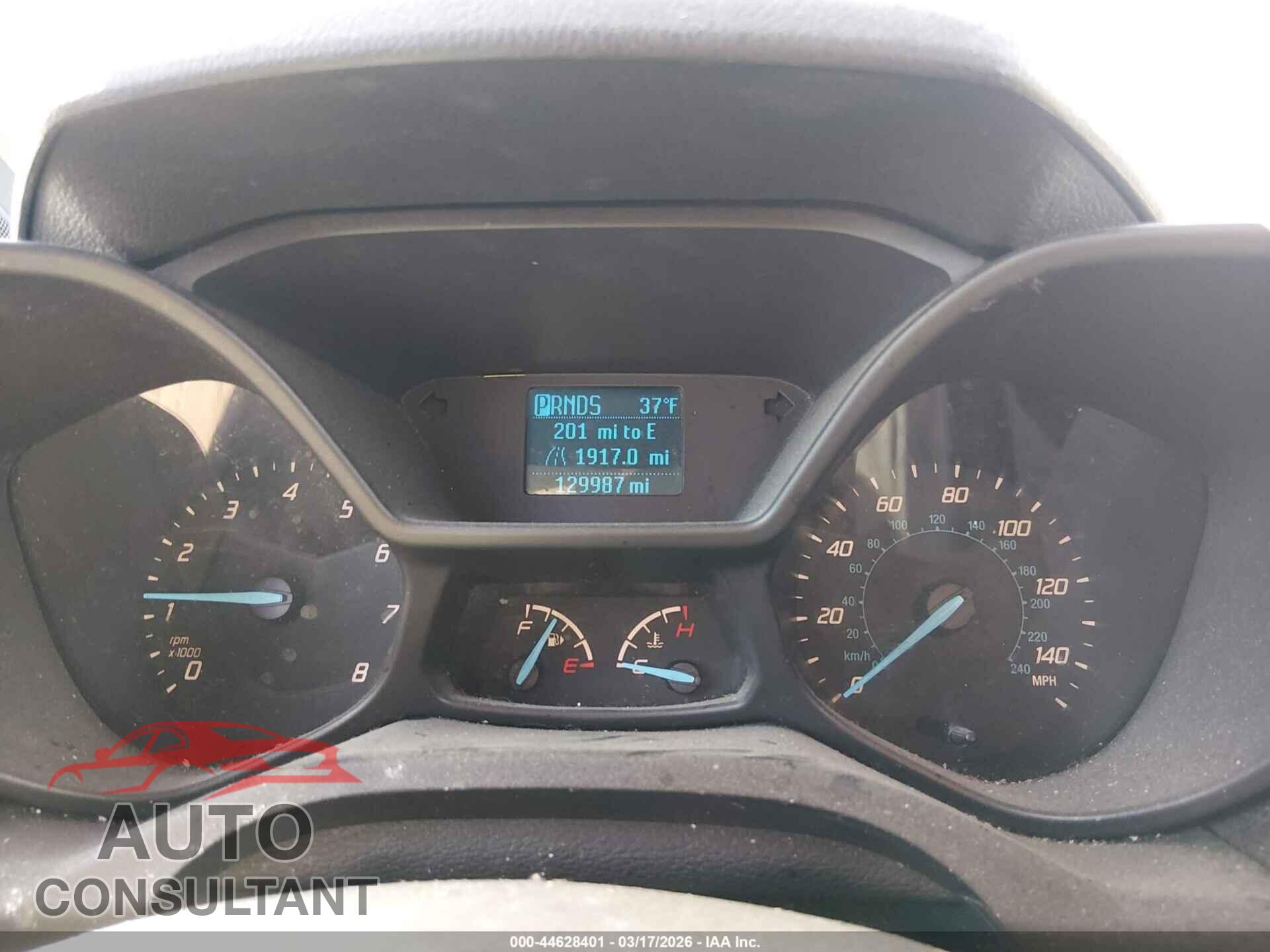 FORD TRANSIT CONNECT 2018 - NM0LS7E72J1346016