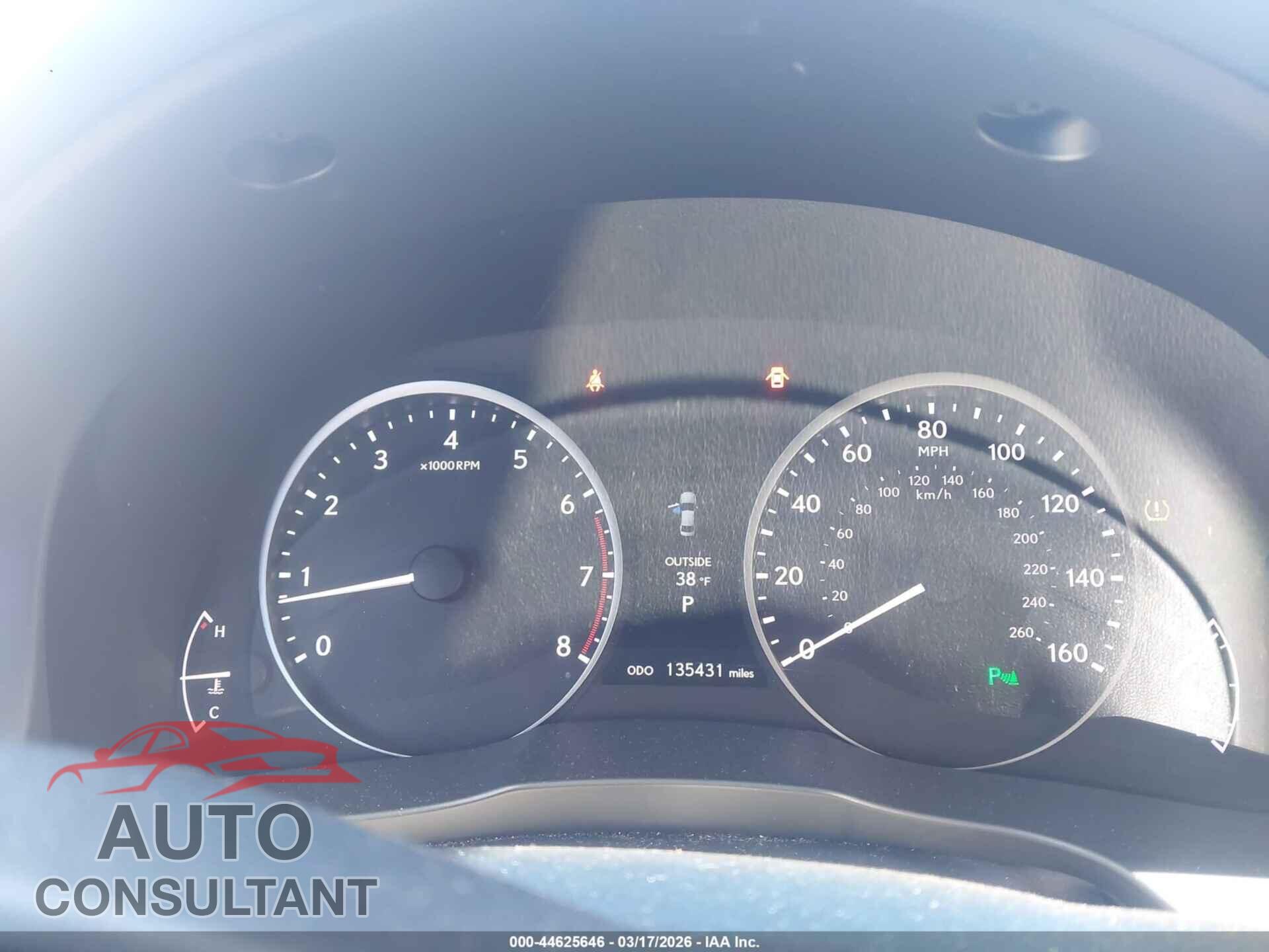 LEXUS ES 350 2014 - JTHBK1GG2E2086336