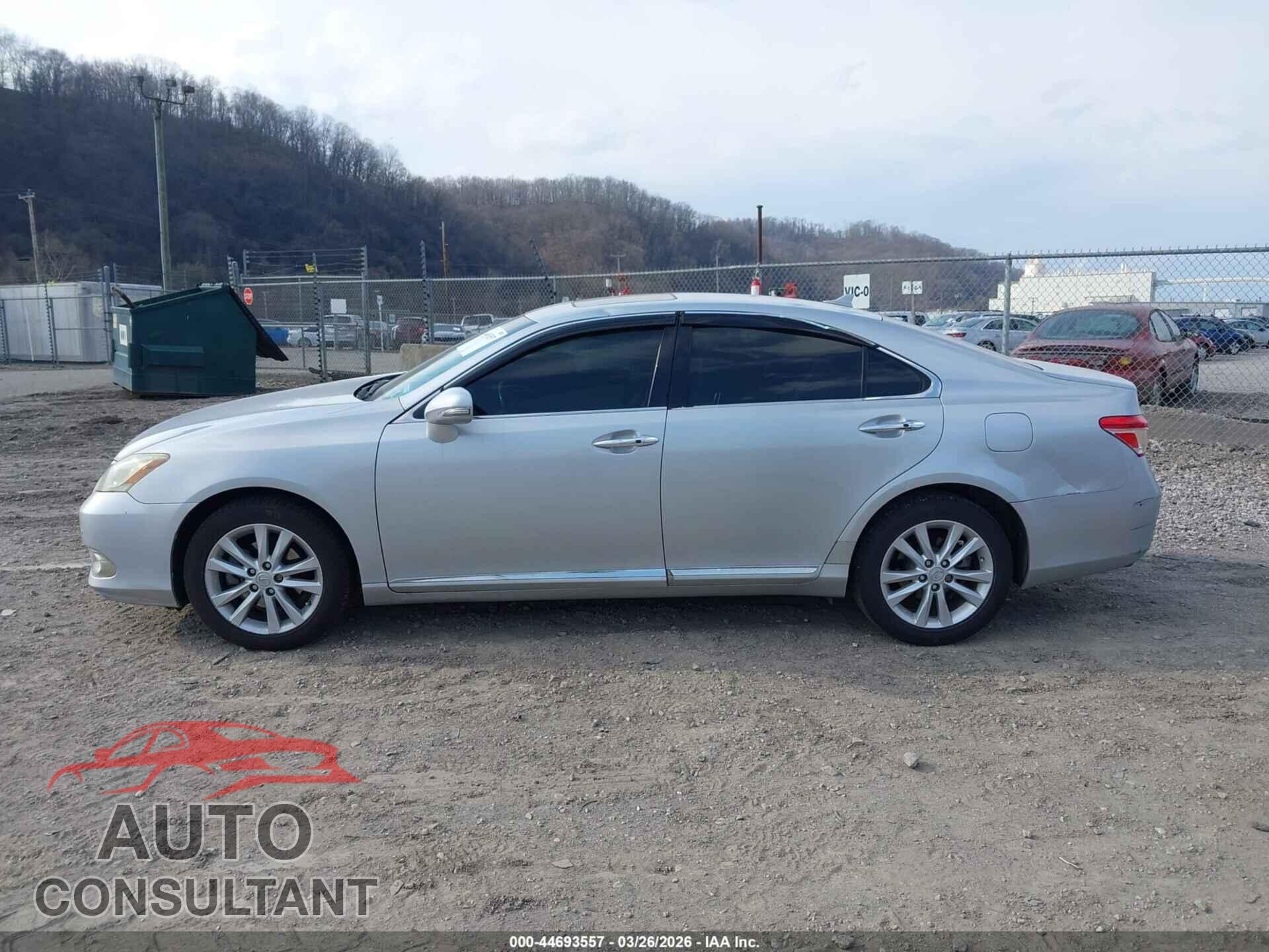 LEXUS ES 350 2010 - JTHBK1EG8A2392101