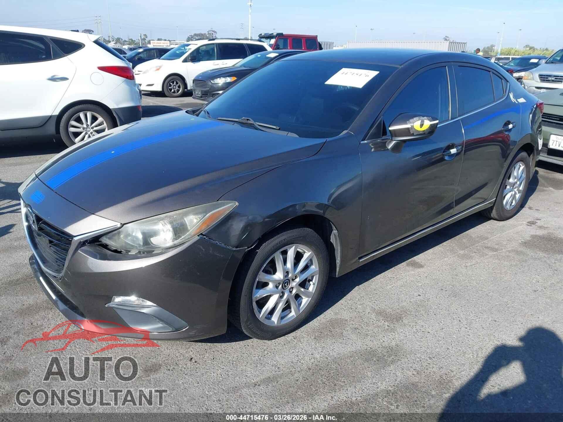 MAZDA MAZDA3 2014 - JM1BM1V78E1173047