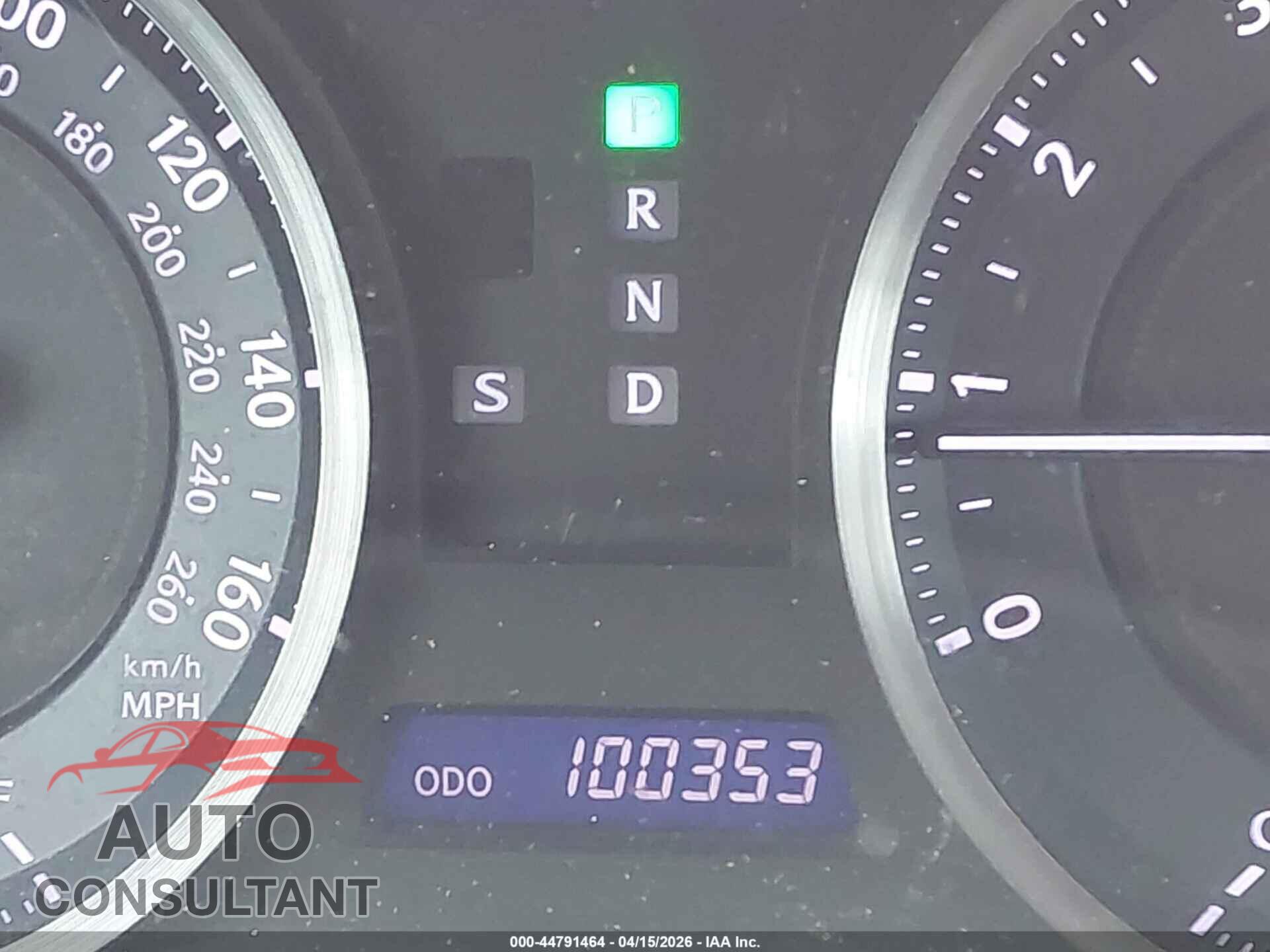 LEXUS IS 250 2011 - JTHCF5C28B5049649
