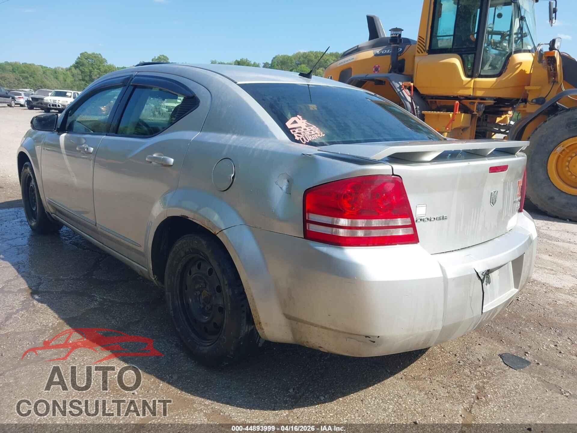 DODGE AVENGER 2010 - 1B3CC5FB5AN234764