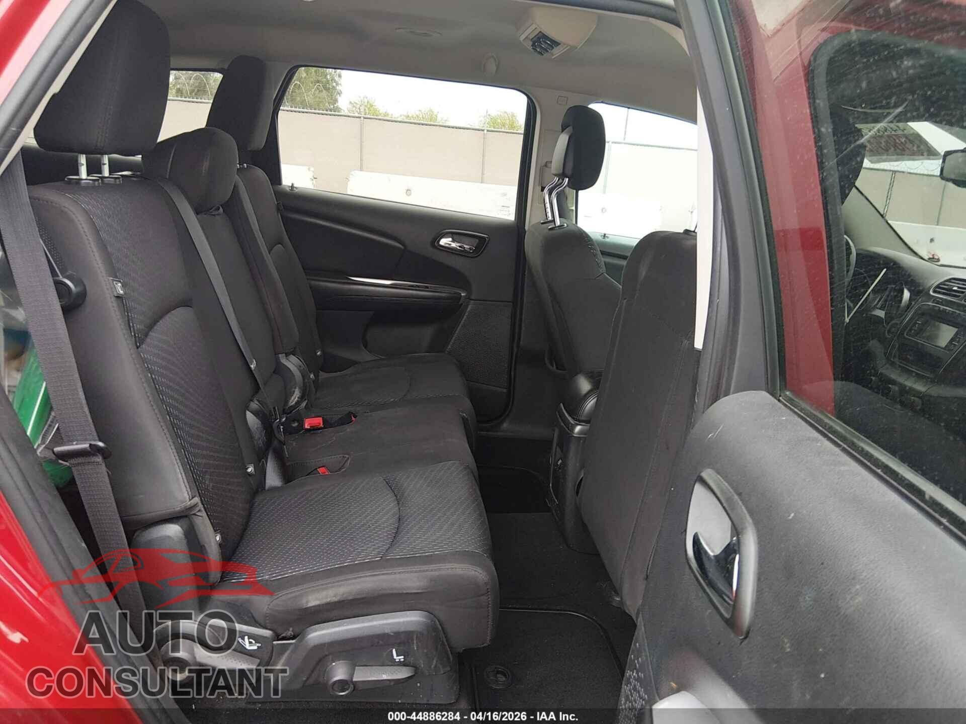 DODGE JOURNEY 2017 - 3C4PDCAB6HT598985