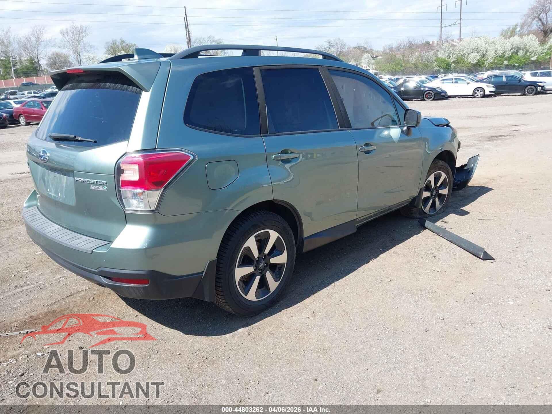 SUBARU FORESTER 2017 - JF2SJAGC1HH447107