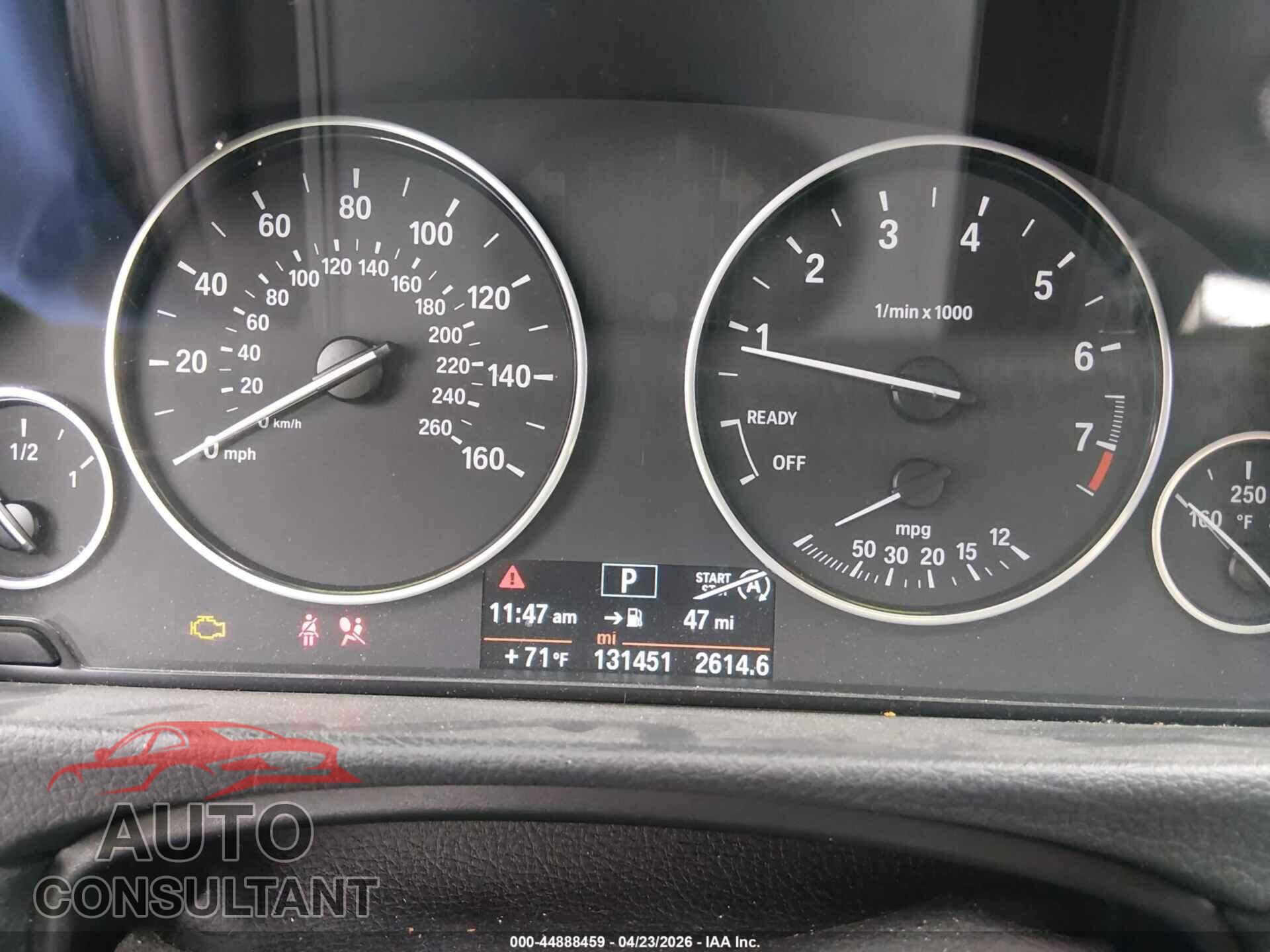 BMW 320I 2014 - WBA3C3G53ENS70757