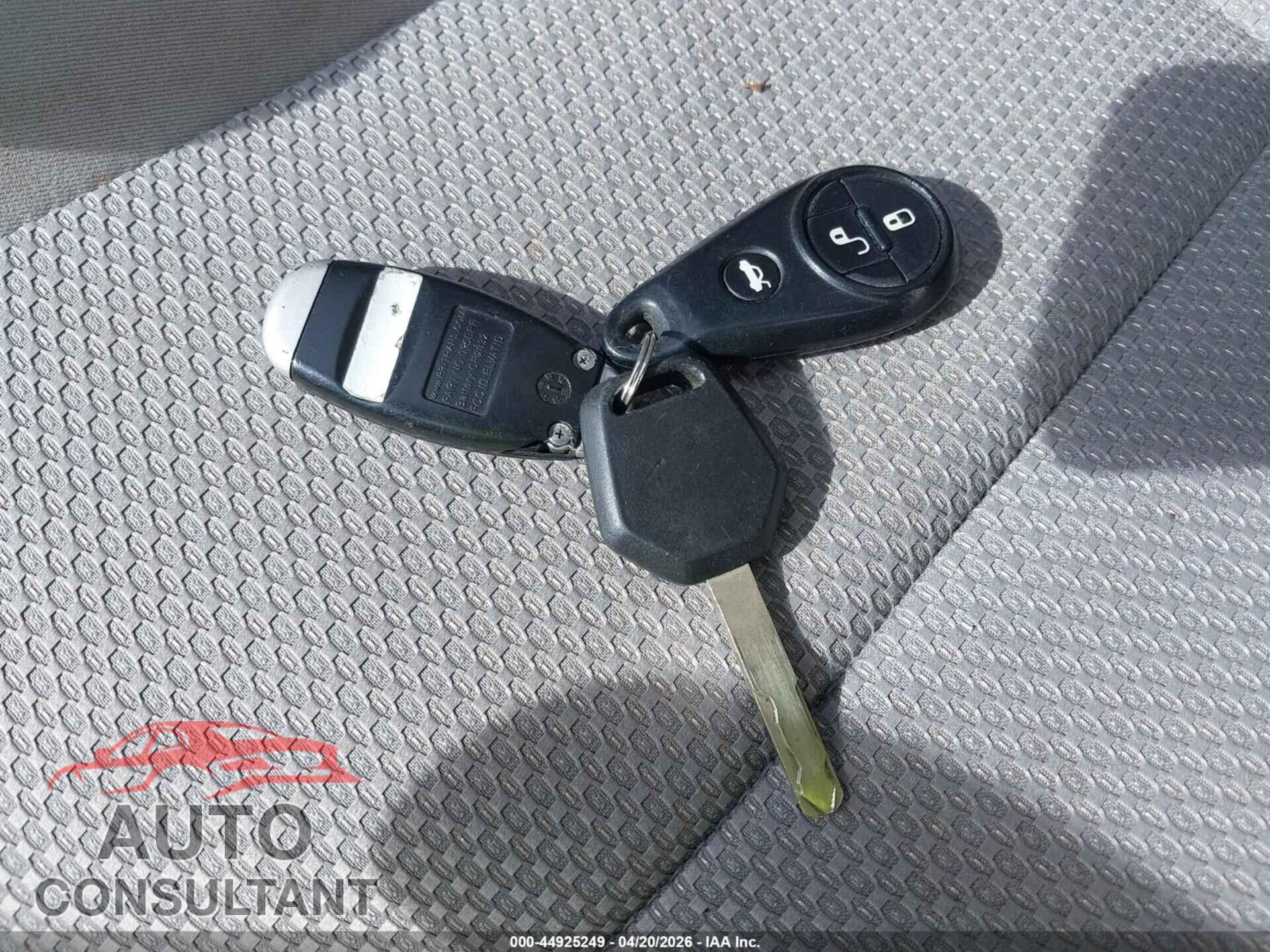 SUBARU FORESTER 2012 - JF2SHBDC8CH407234