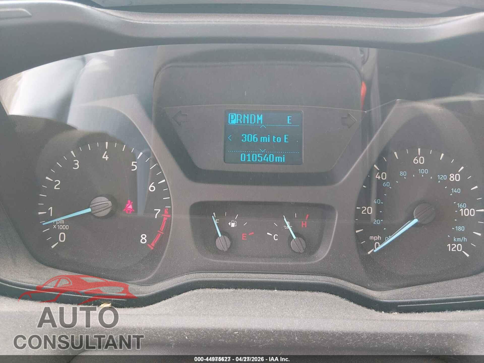 FORD TRANSIT-150 2017 - 1FTYE1ZM2HKB32791