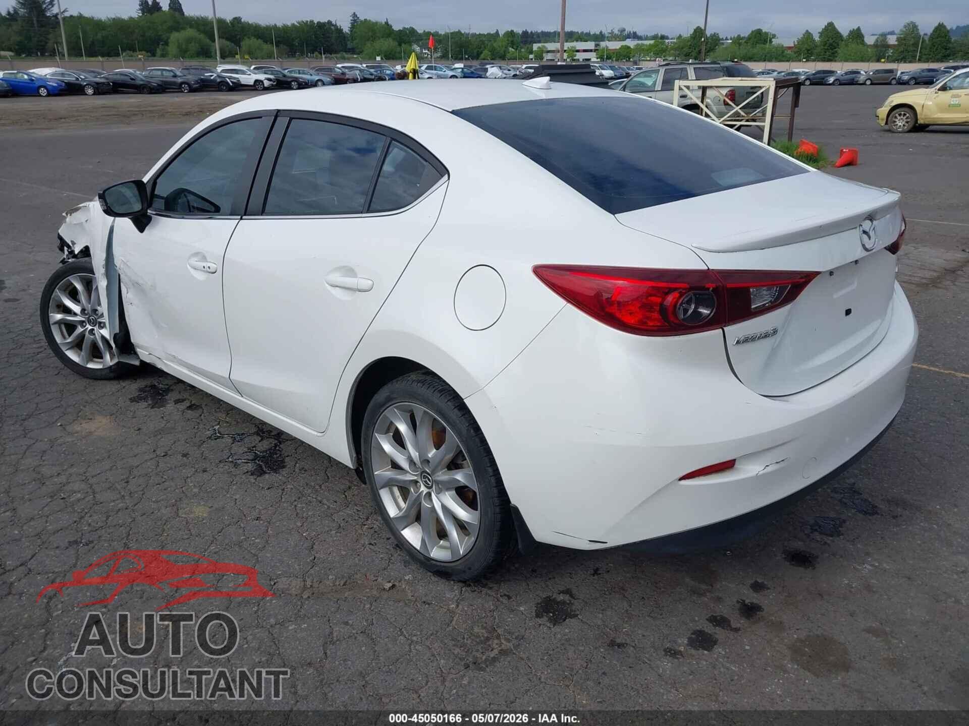 MAZDA MAZDA3 2015 - JM1BM1V30F1221445