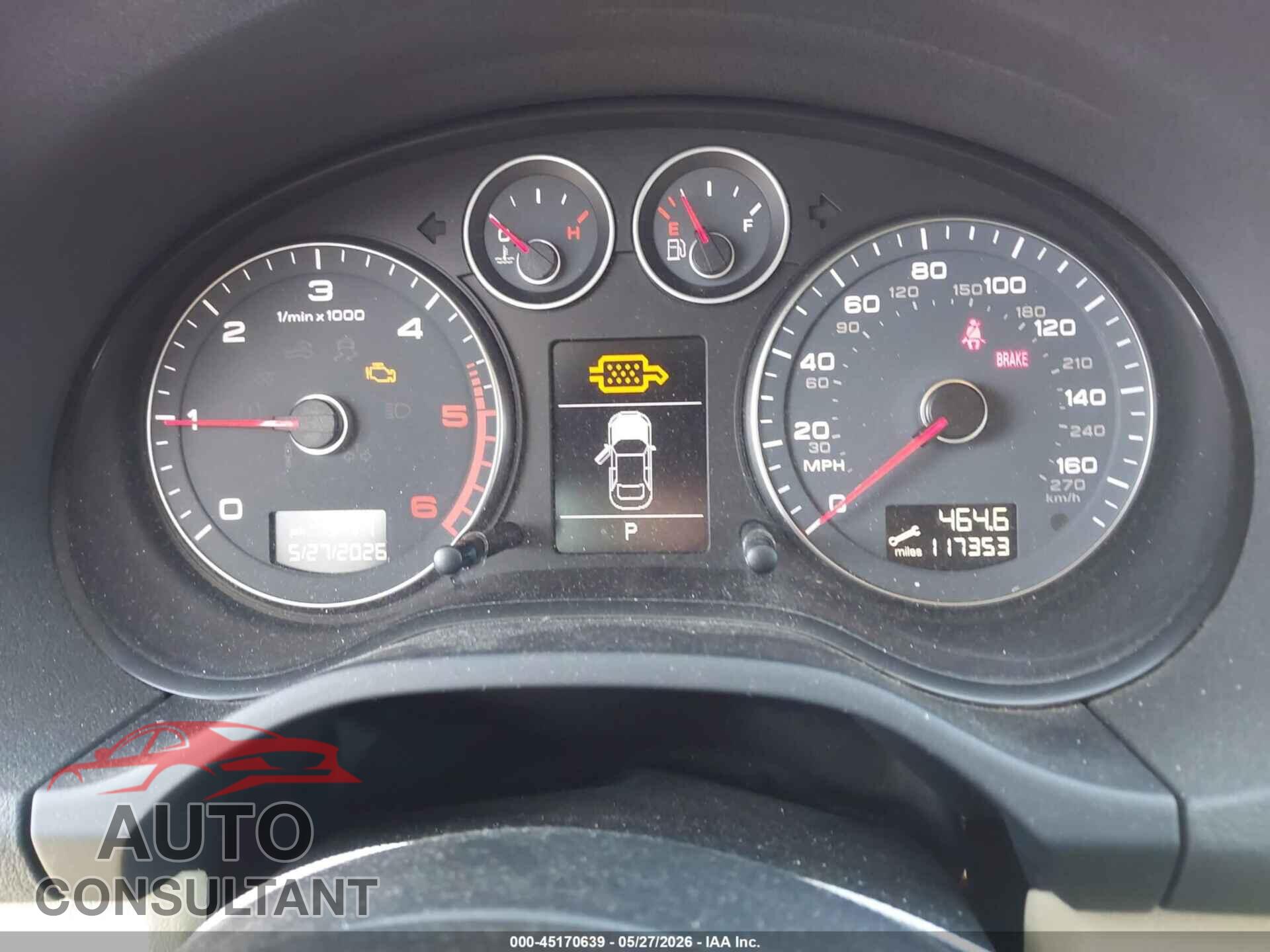 AUDI A3 2011 - WAUKJBFM5BA114937