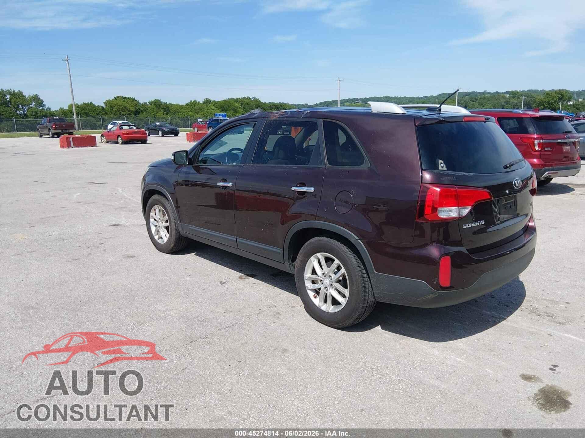 KIA SORENTO 2014 - 5XYKT3A62EG433258