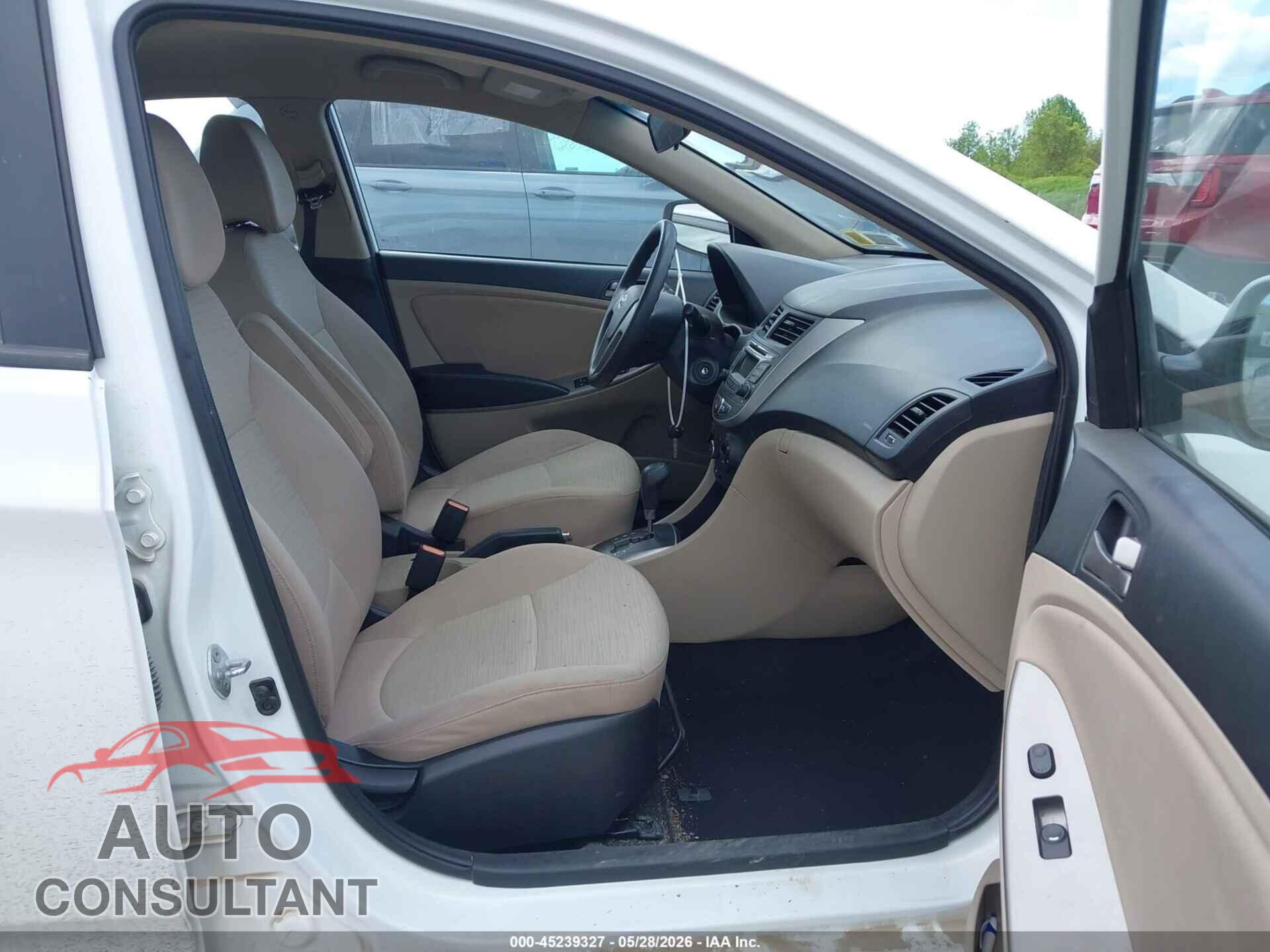 HYUNDAI ACCENT 2016 - KMHCT4AE8GU969100