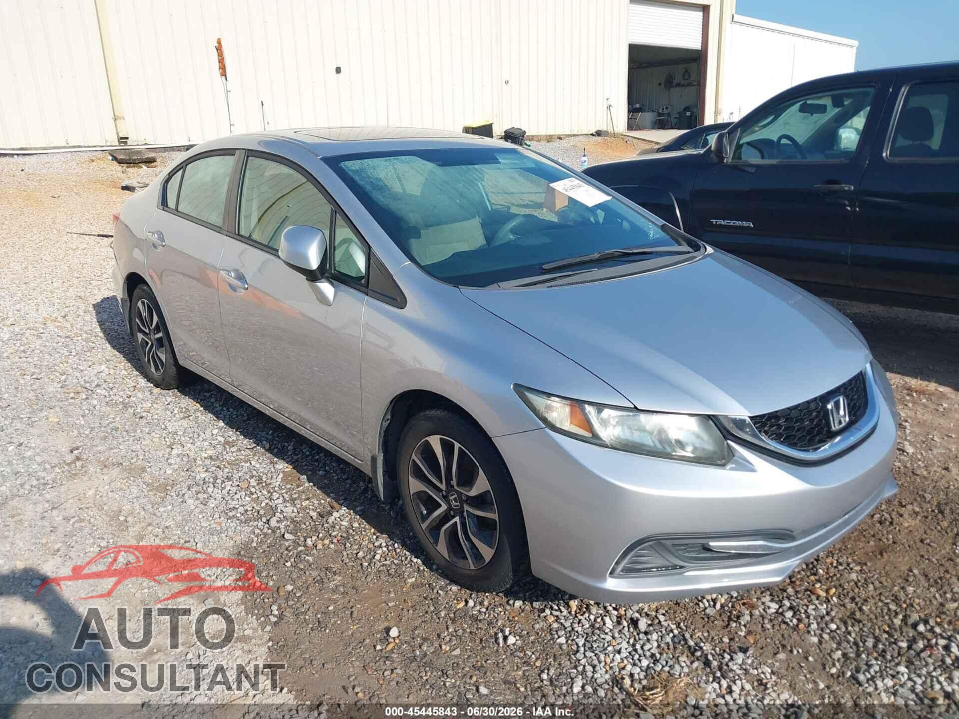HONDA CIVIC 2013 - 19XFB2F89DE059123