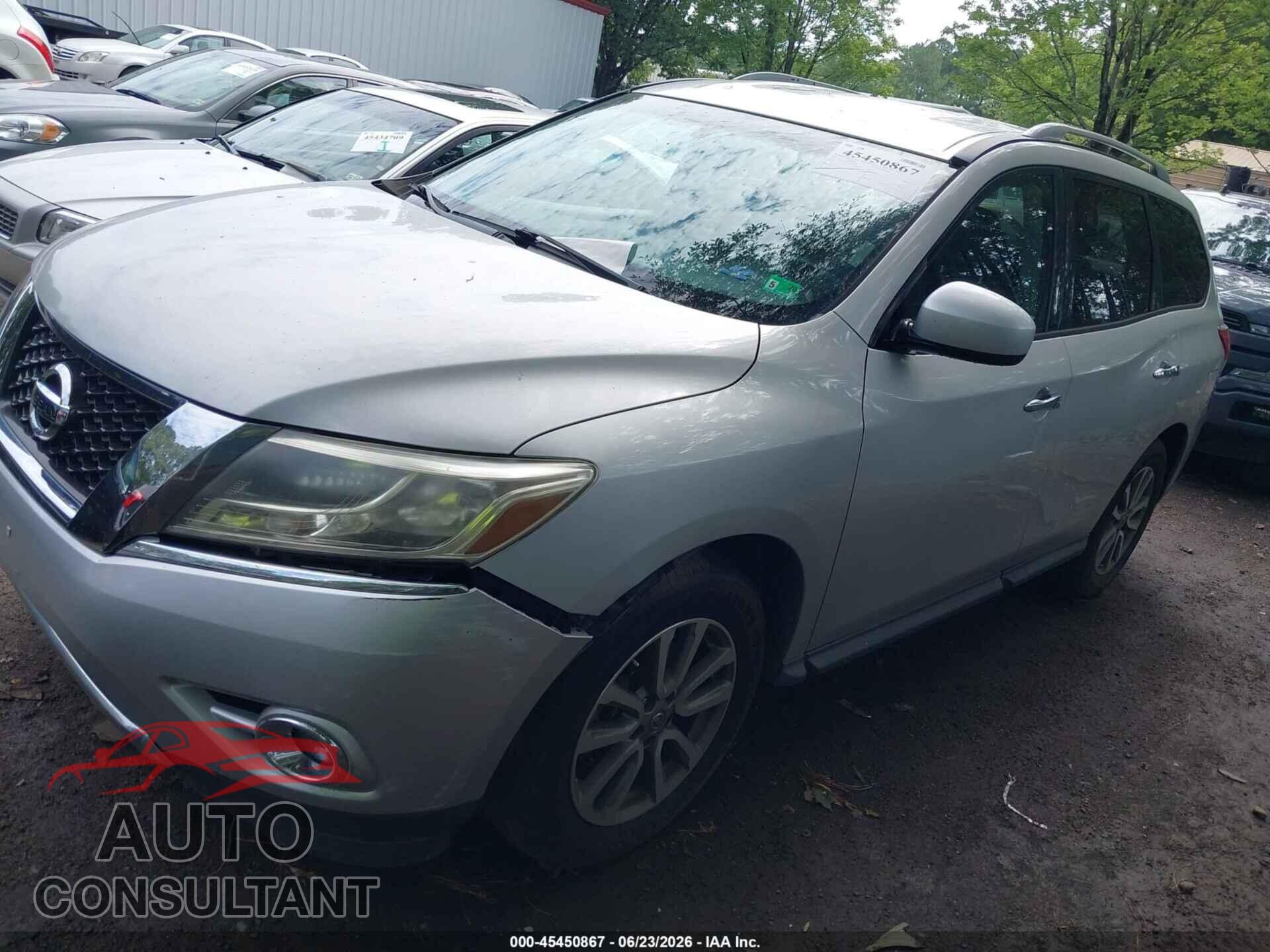 NISSAN PATHFINDER 2015 - 5N1AR2MN4FC602687