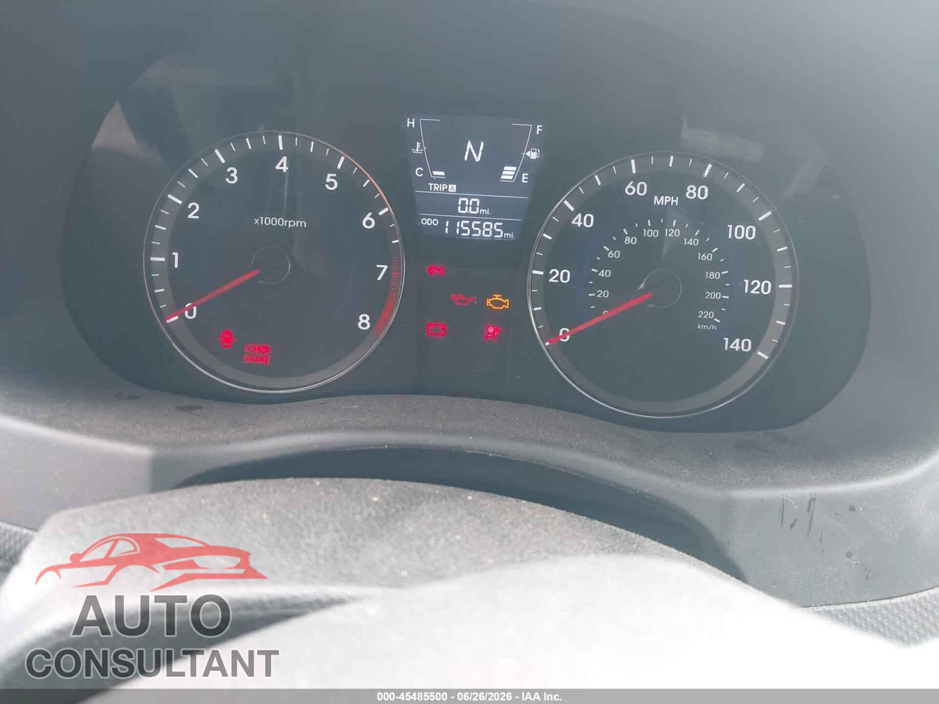 HYUNDAI ACCENT 2012 - KMHCT4AE2CU142476