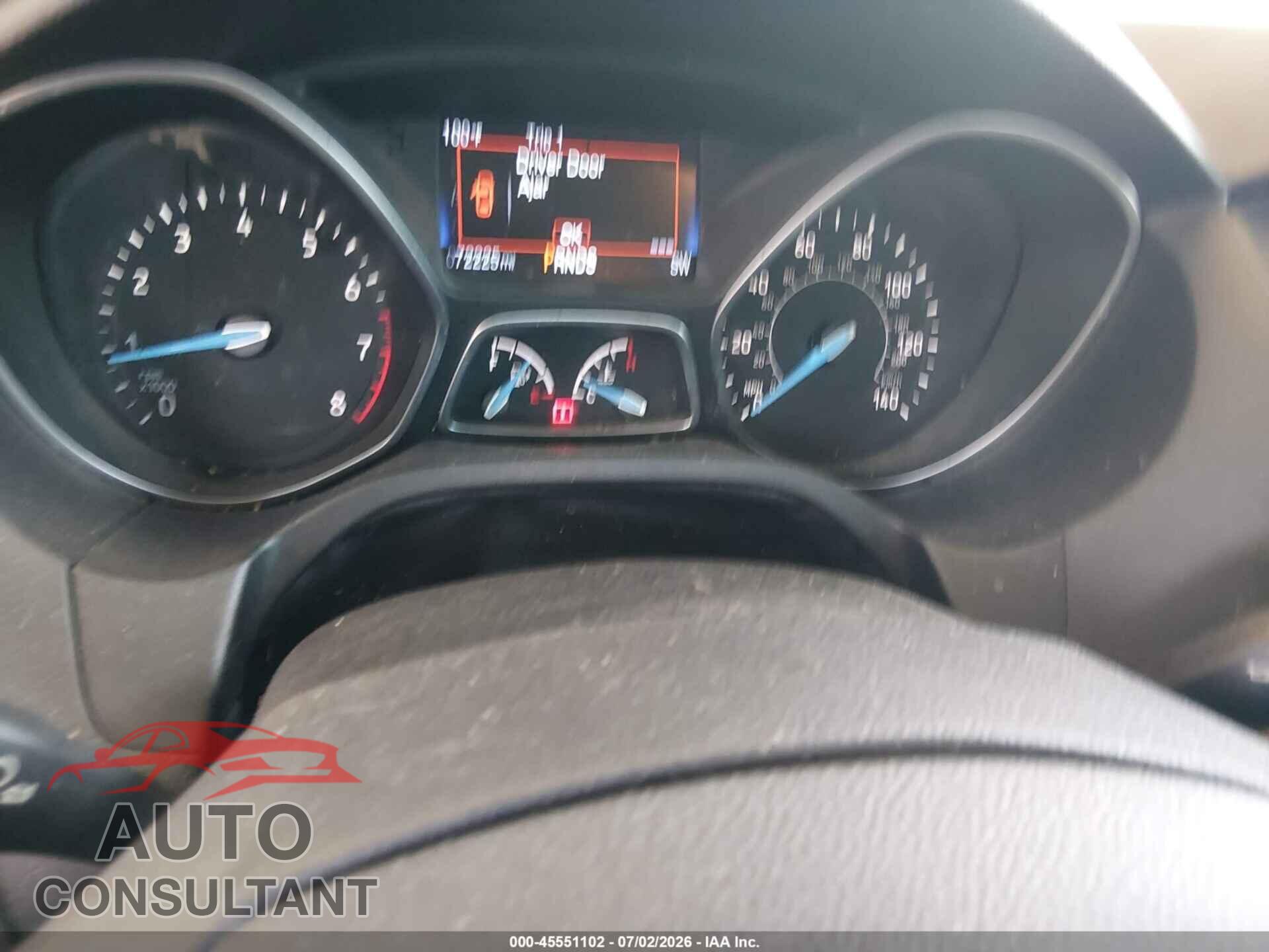 FORD FOCUS 2018 - 1FADP3FE4JL256438