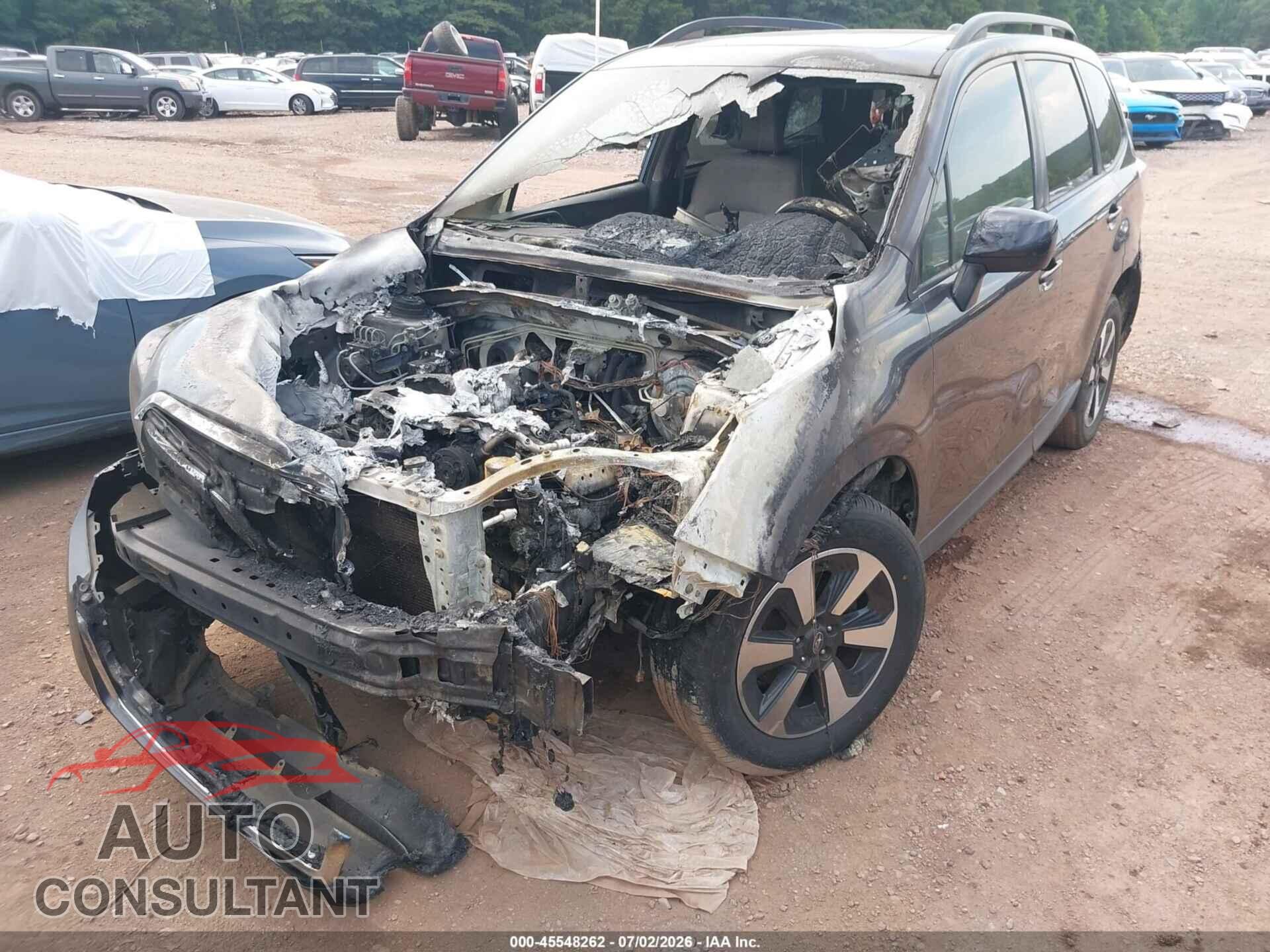 SUBARU FORESTER 2018 - JF2SJAEC5JH587587