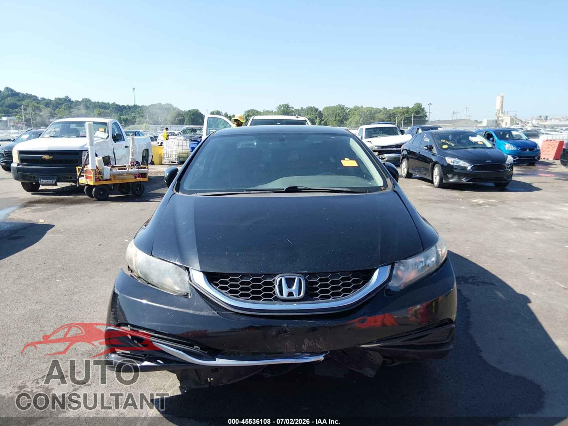 HONDA CIVIC 2014 - 19XFB2F54EE086446