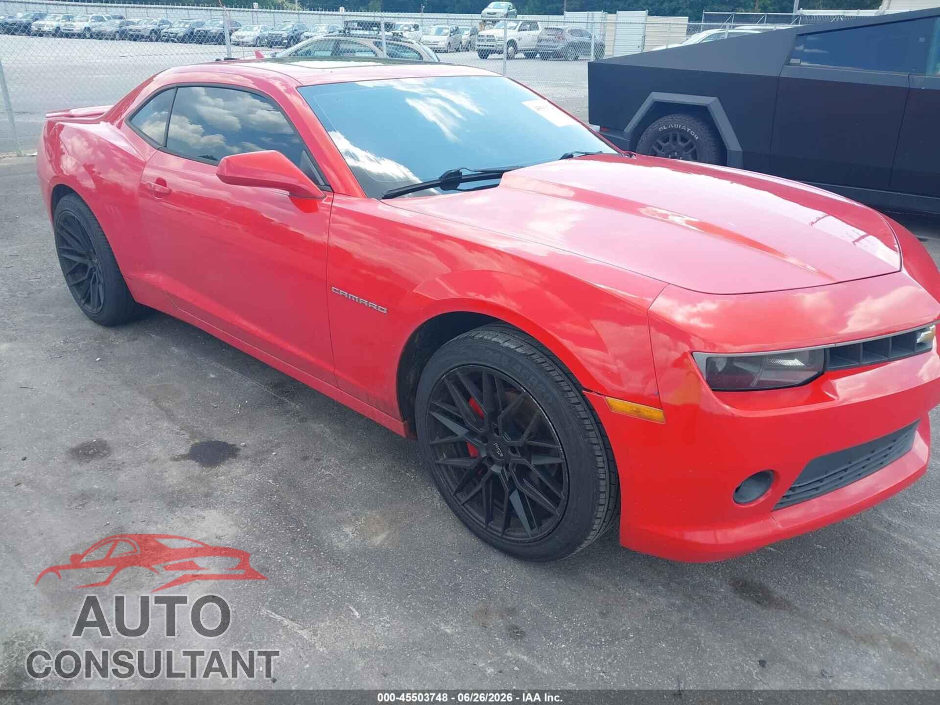 CHEVROLET CAMARO 2015 - 2G1FD1E36F9278562