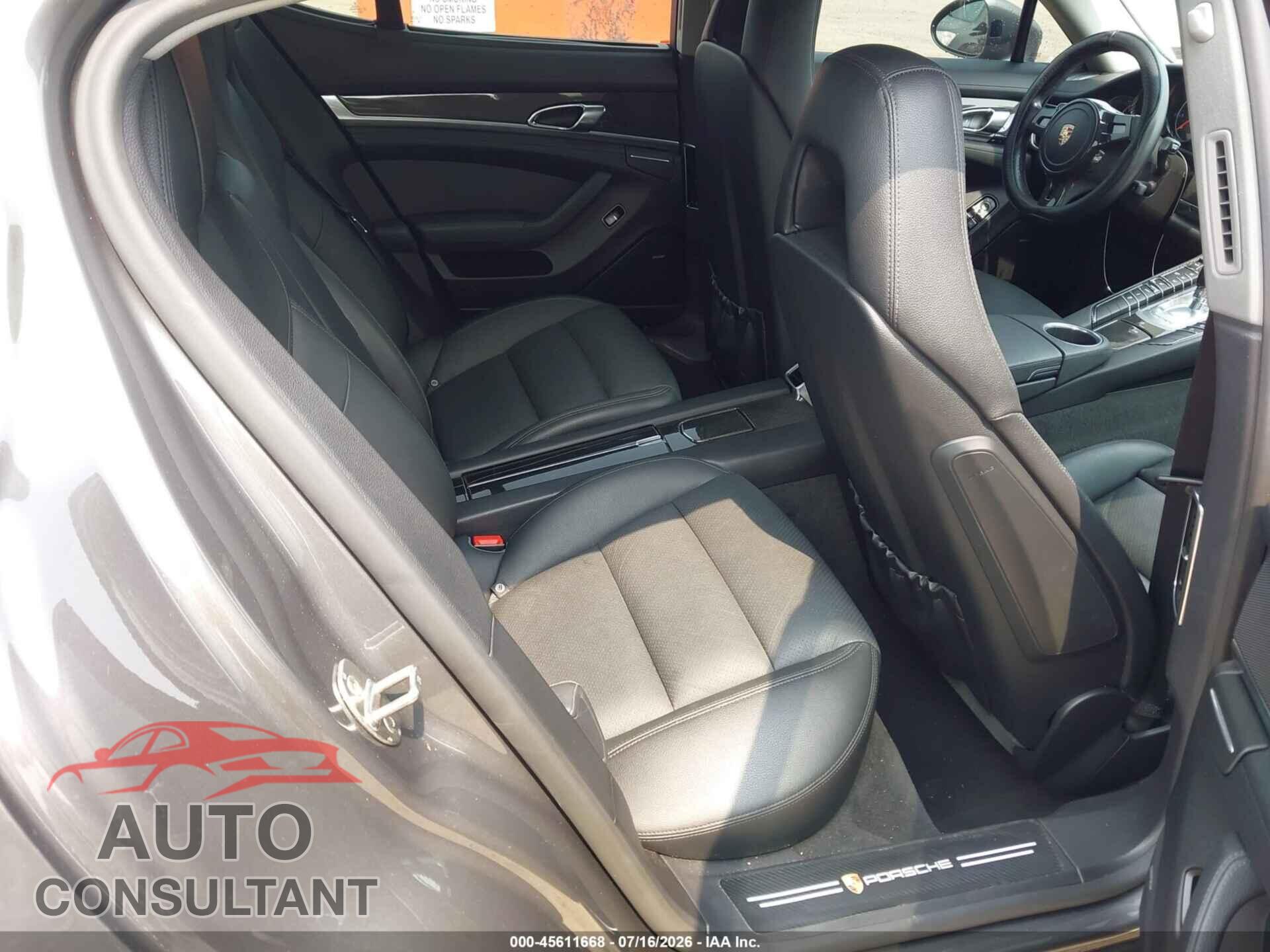 PORSCHE PANAMERA 2013 - WP0AA2A75DL012495