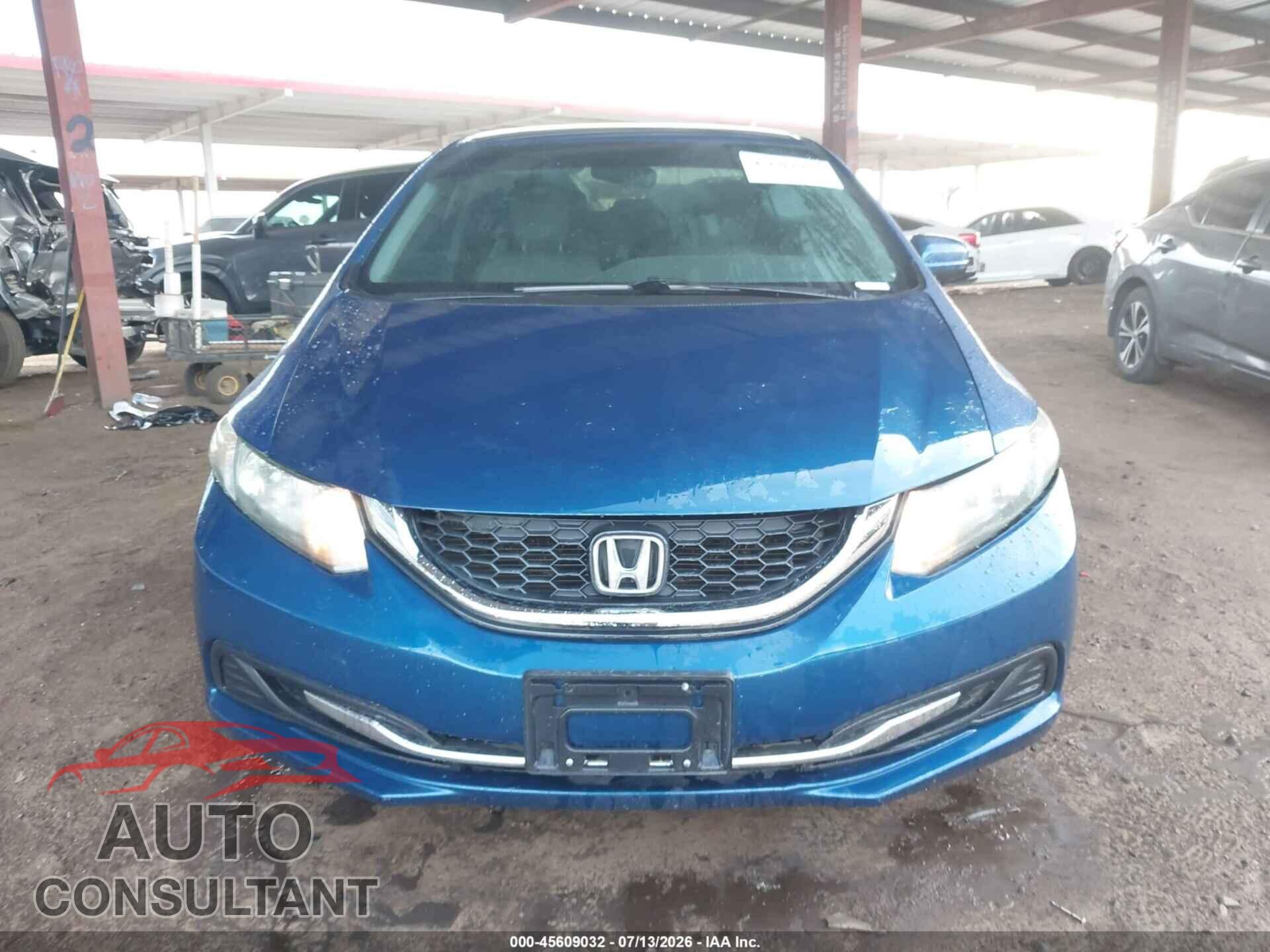 HONDA CIVIC 2014 - 19XFB2F53EE267098
