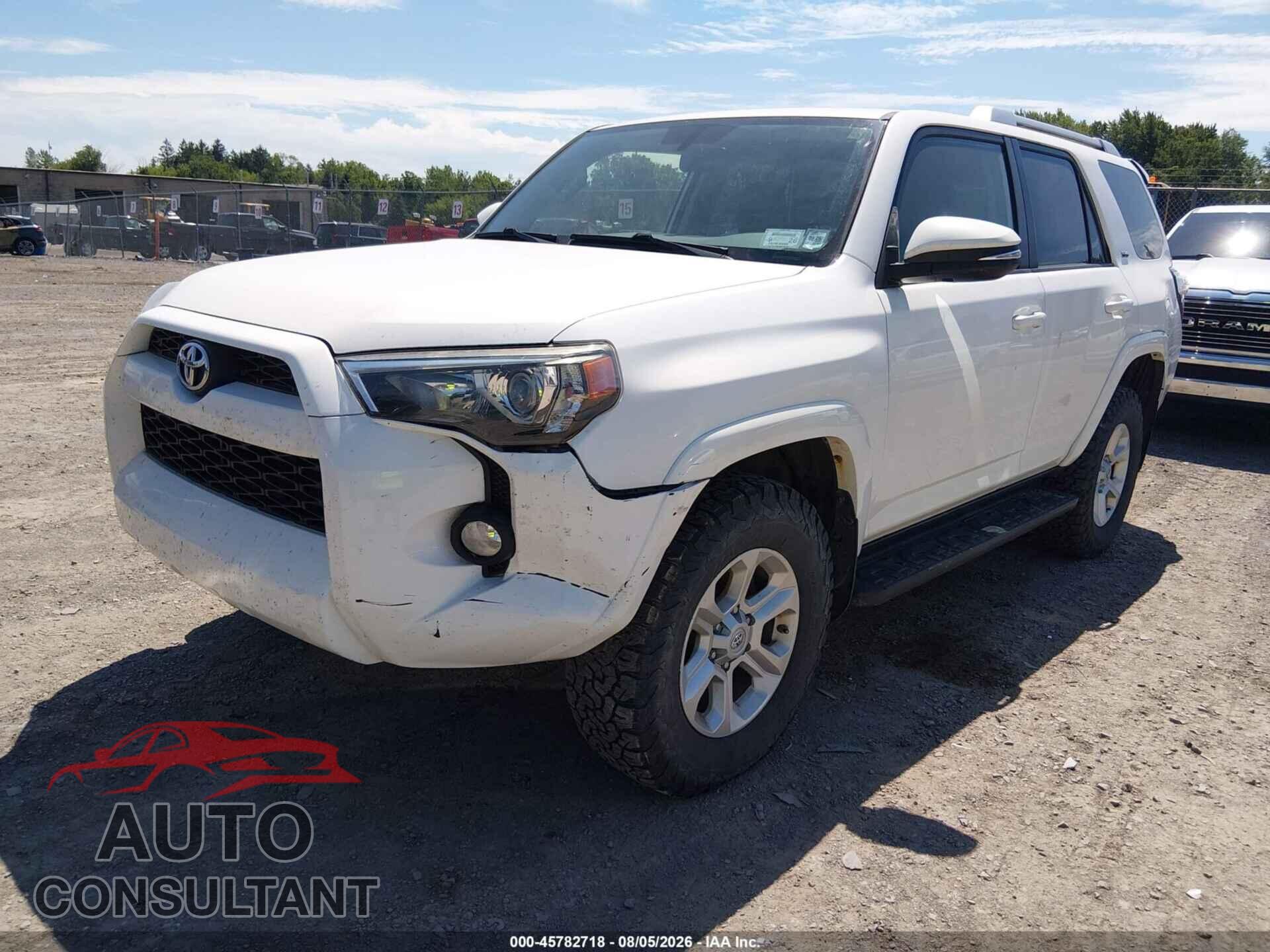 TOYOTA 4RUNNER 2014 - JTEBU5JR7E5181143