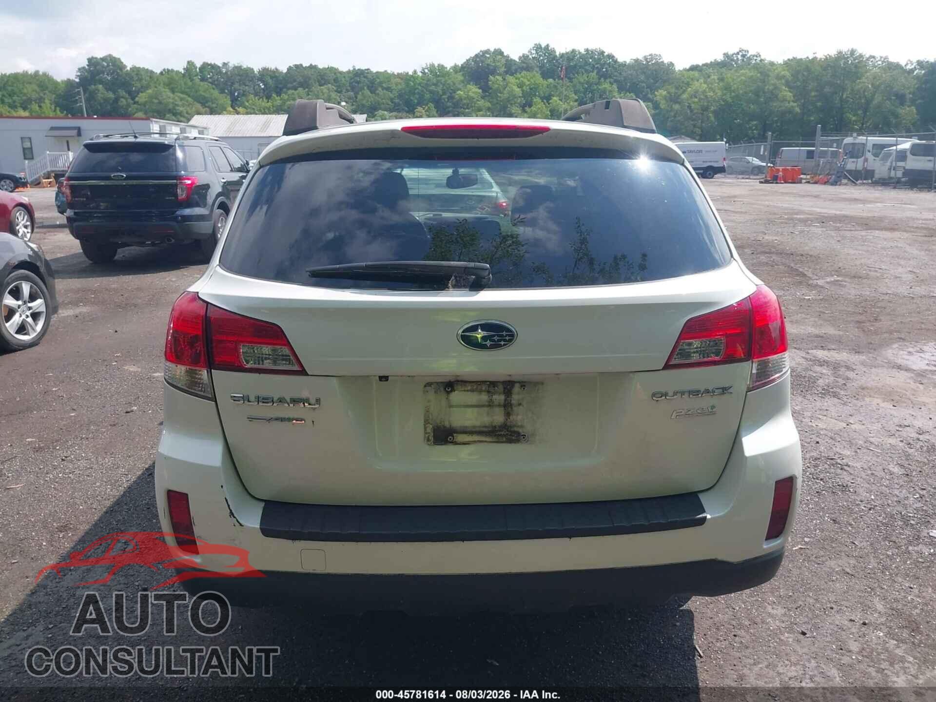 SUBARU OUTBACK 2013 - 4S4BRBGC7D3319700