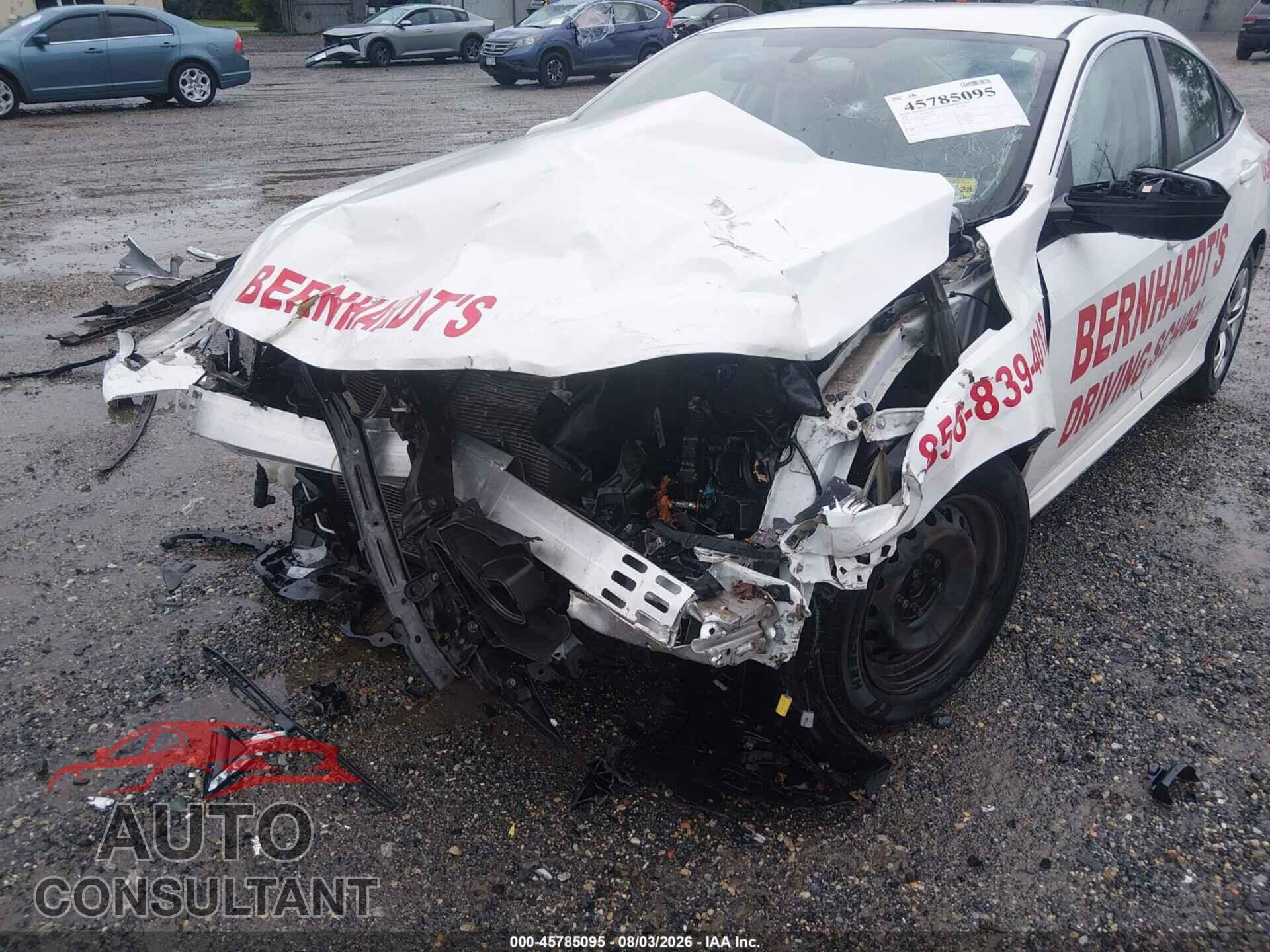 HONDA CIVIC 2017 - 19XFC2F51HE225515