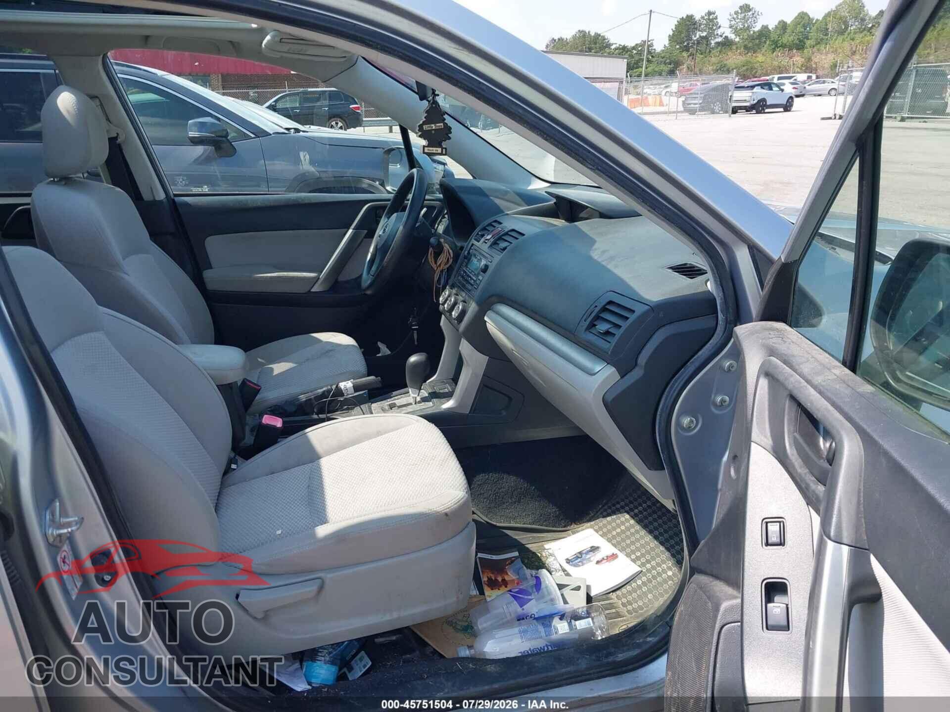 SUBARU FORESTER 2015 - JF2SJADC6FH826136