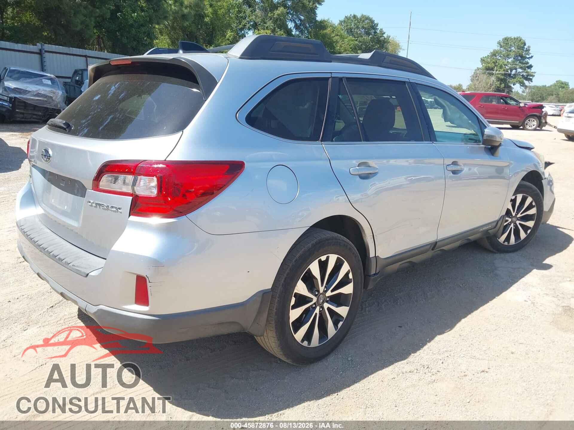 SUBARU OUTBACK 2016 - 4S4BSBLC4G3278165