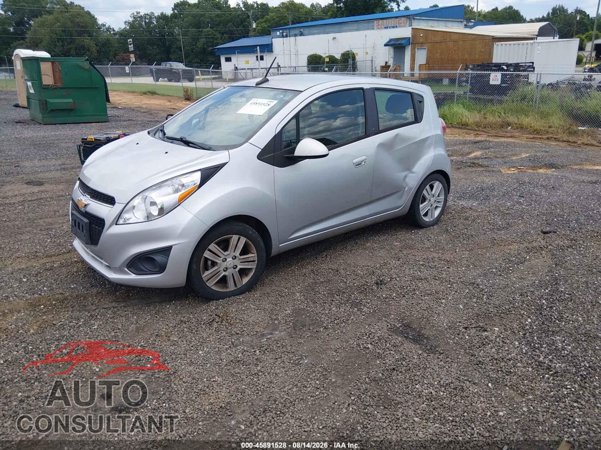 CHEVROLET SPARK 2014 - KL8CD6S93EC548654