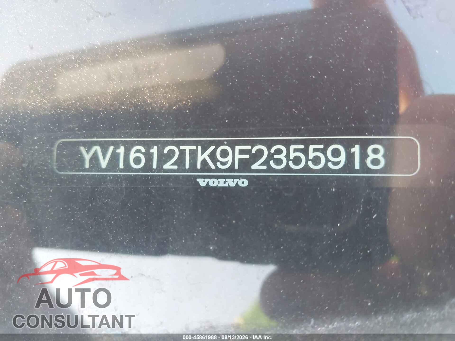 VOLVO S60 2015 - YV1612TK9F2355918