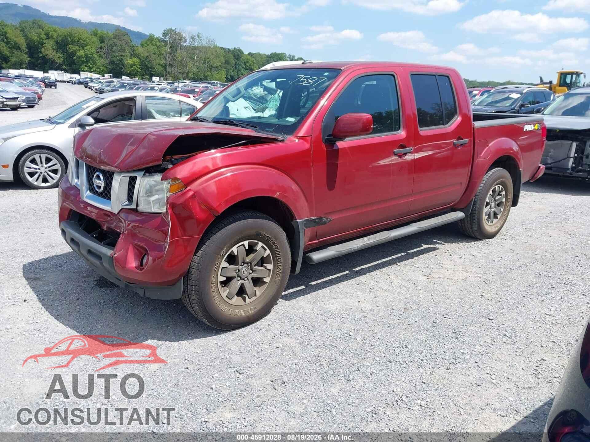 NISSAN FRONTIER 2019 - 1N6AD0EV9KN727587