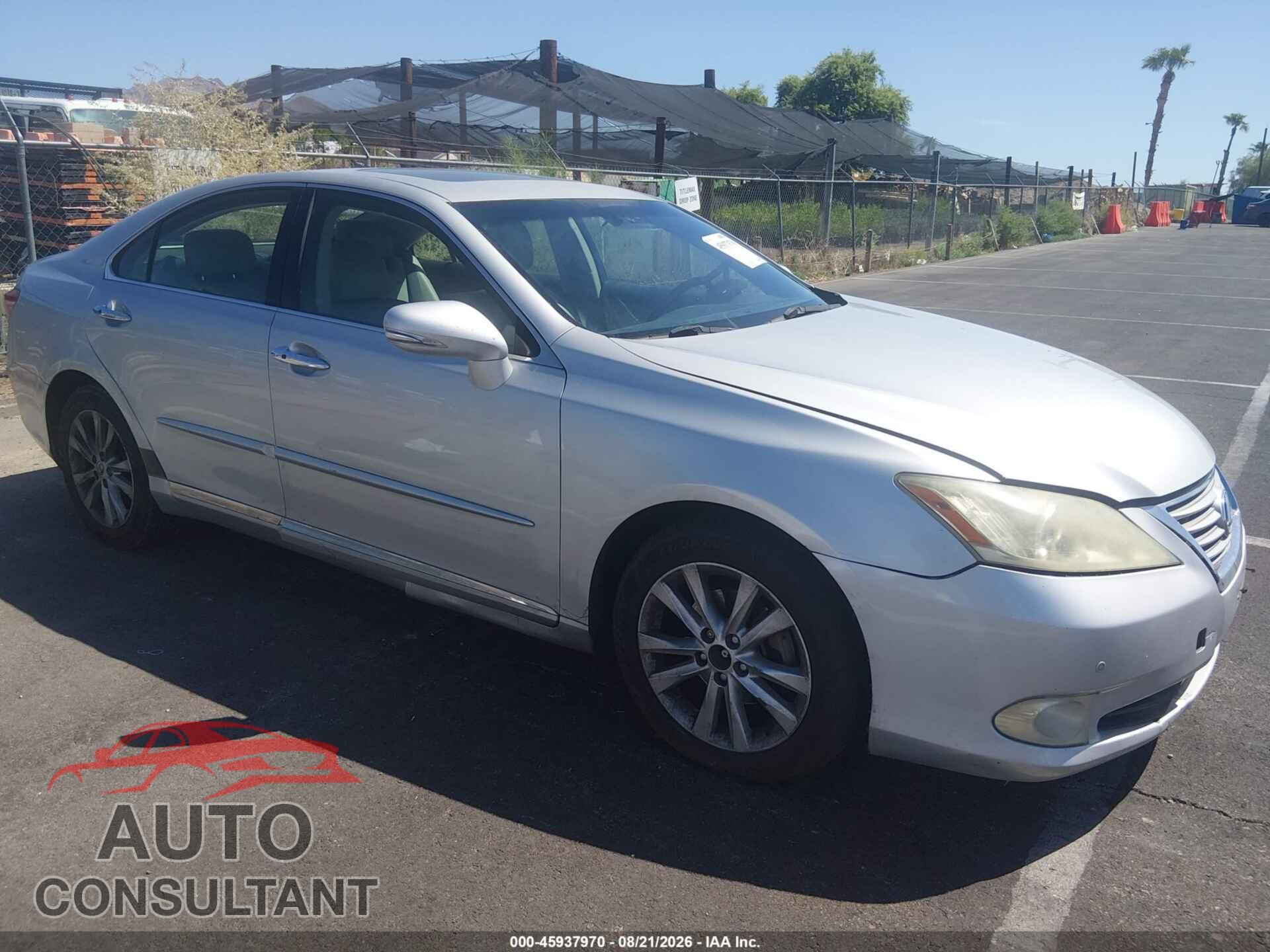 LEXUS ES 350 2011 - JTHBK1EG9B2469219