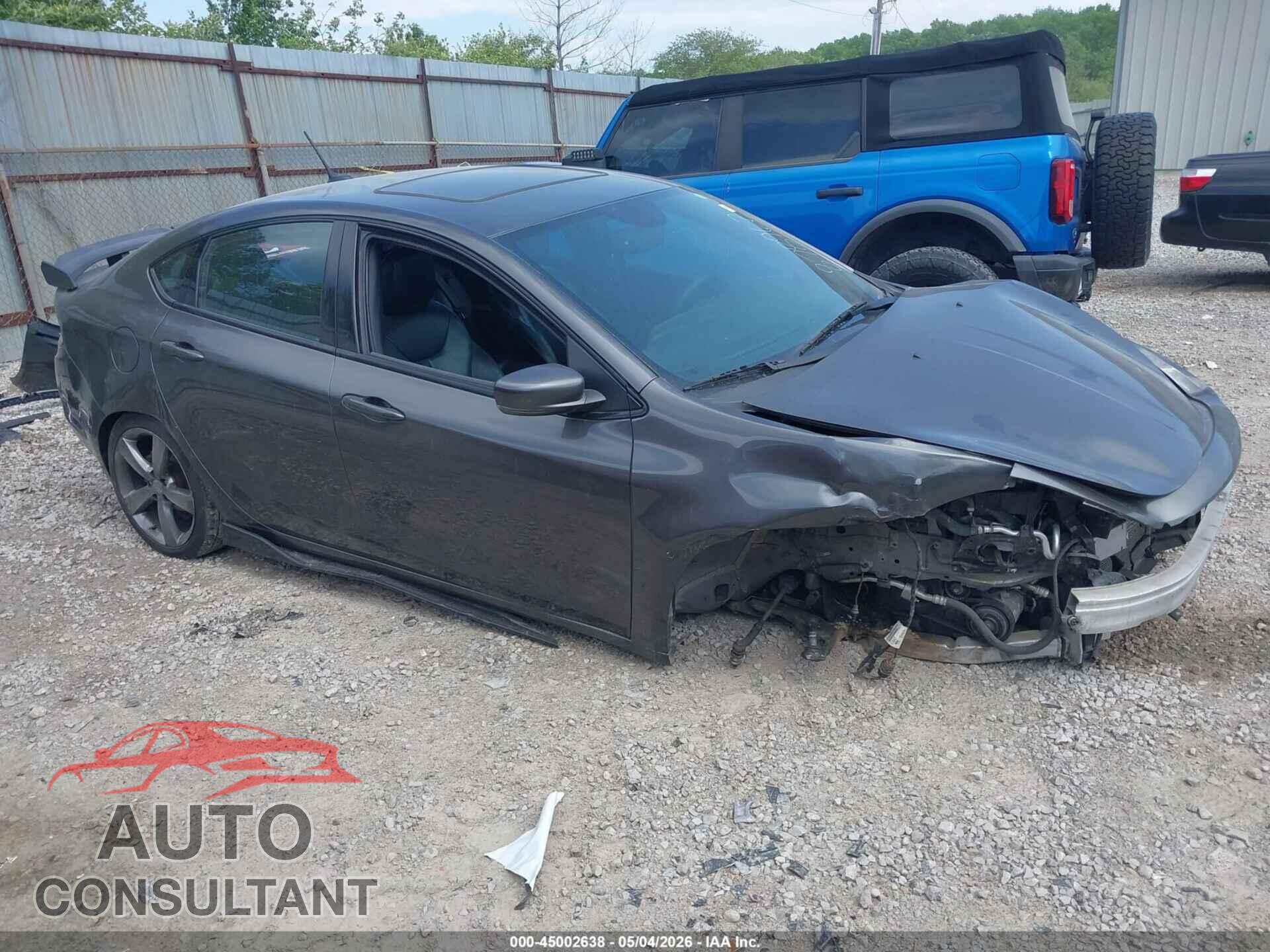DODGE DART 2014 - 1C3CDFEB3ED878962