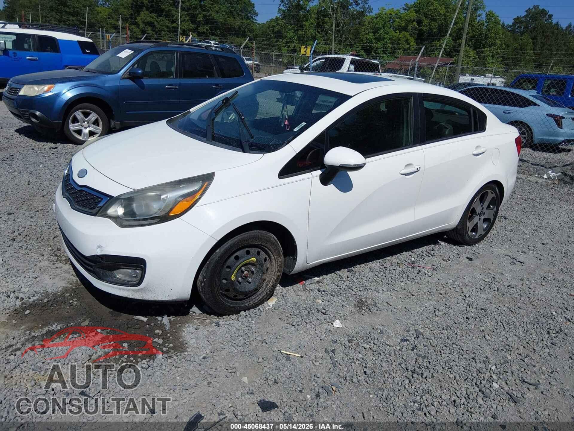 KIA RIO 2013 - KNADN4A33D6208926
