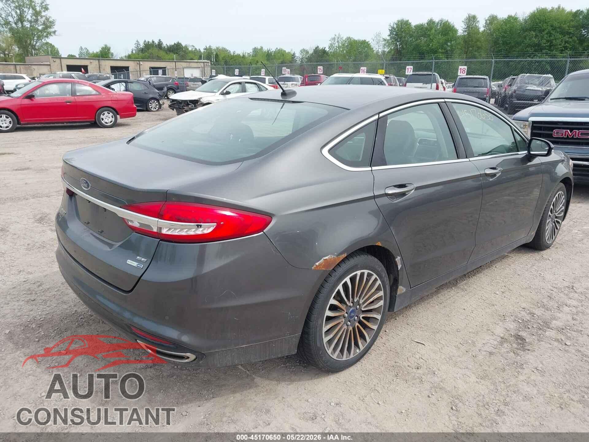 FORD FUSION 2017 - 3FA6P0T99HR376200