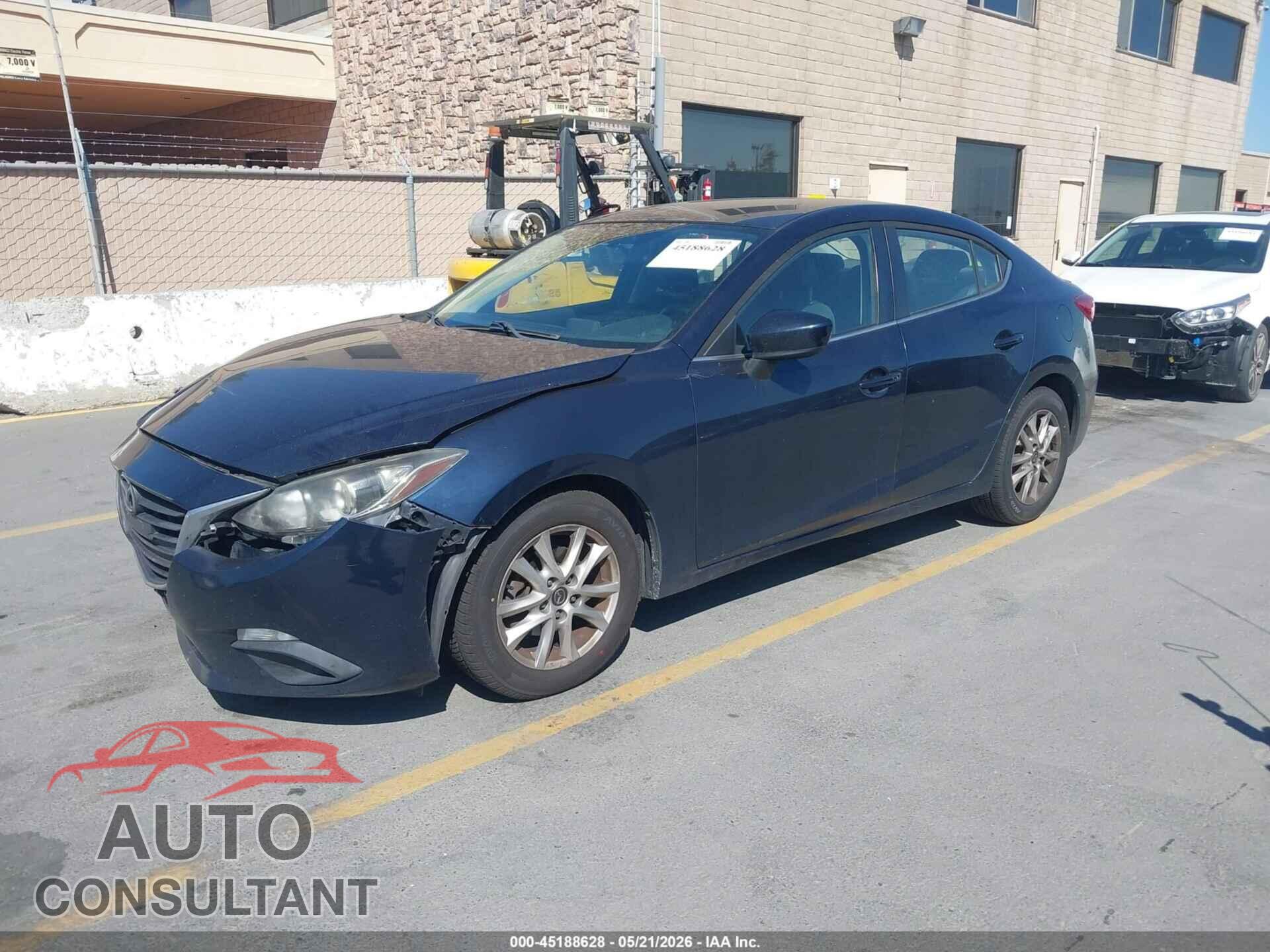 MAZDA MAZDA3 2014 - JM1BM1V71E1211797
