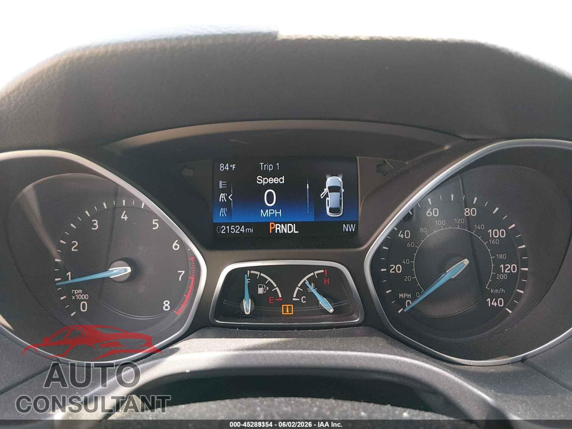 FORD FOCUS 2018 - 1FADP3F20JL328869