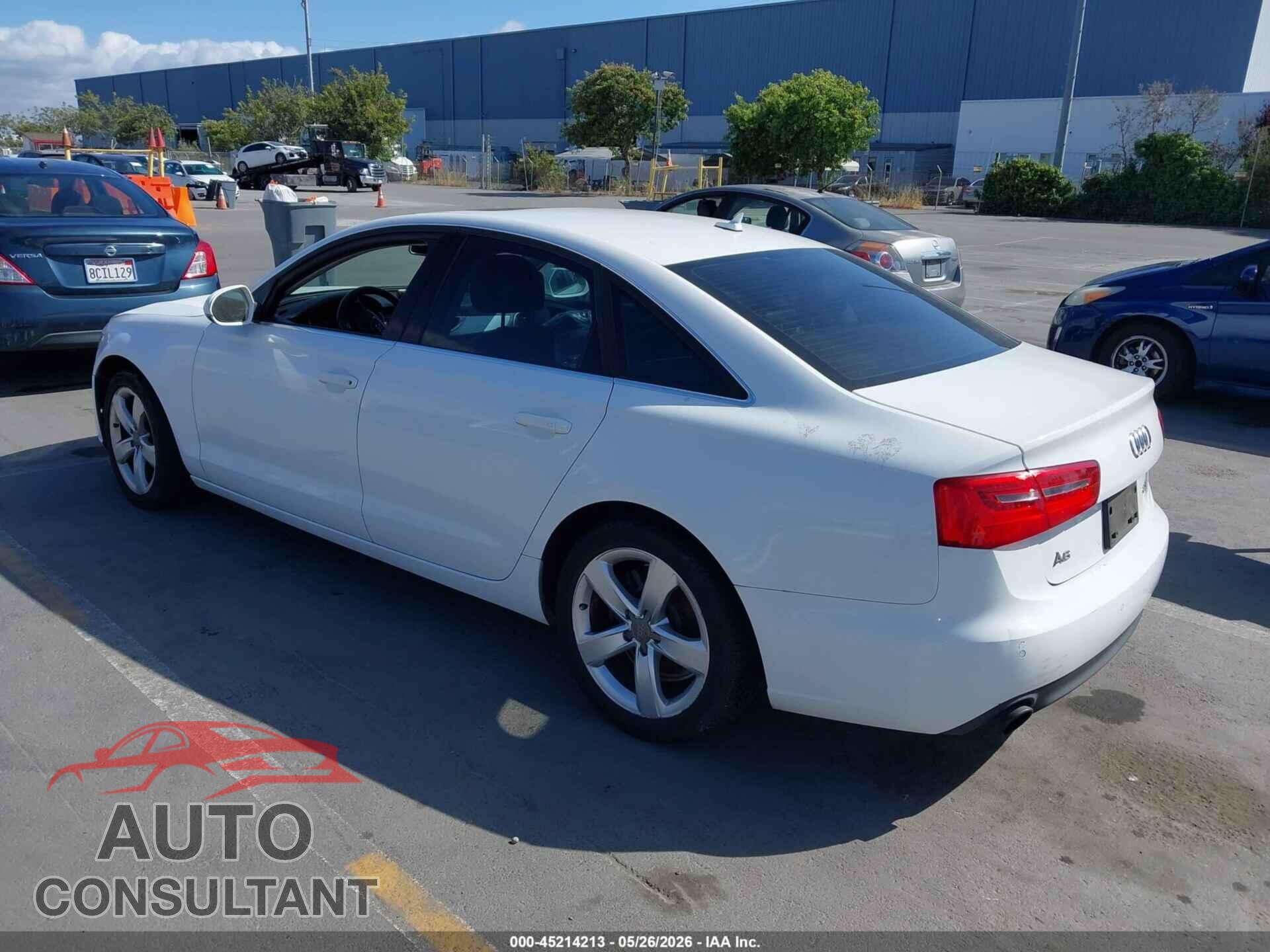 AUDI A6 2012 - WAUDFAFC3CN163690