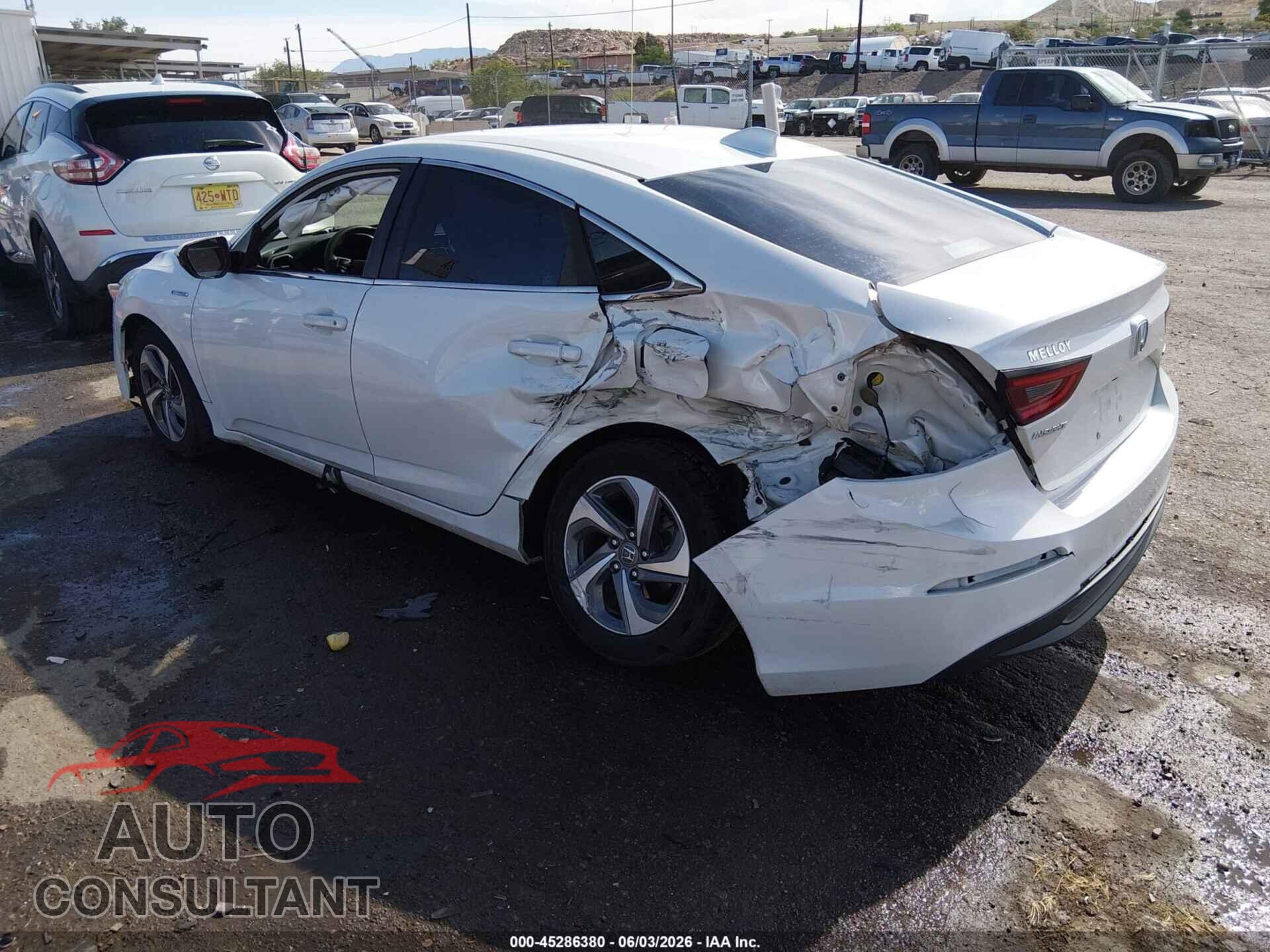 HONDA INSIGHT 2020 - 19XZE4F54LE004812