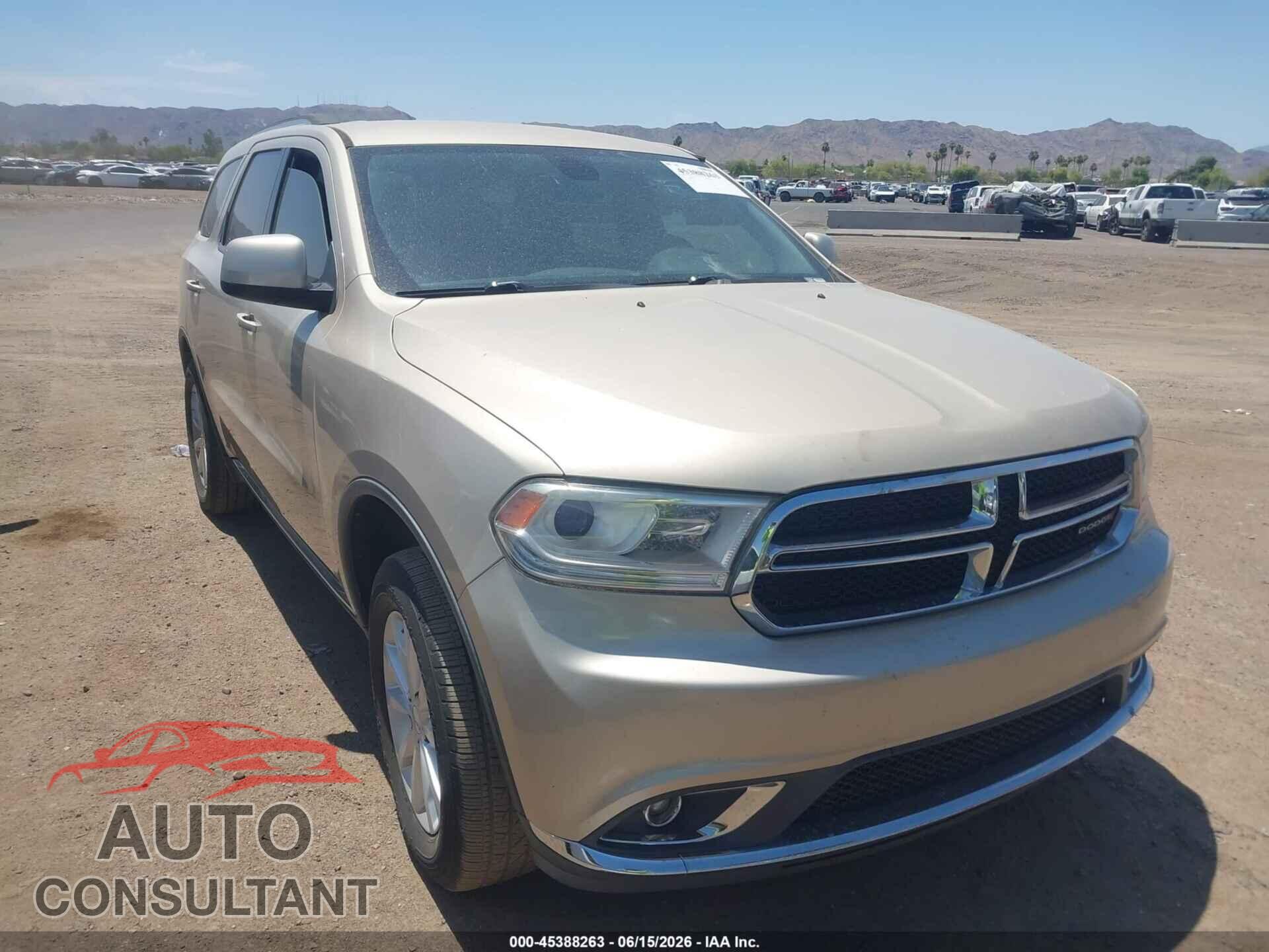 DODGE DURANGO 2015 - 1C4RDHAG1FC153760