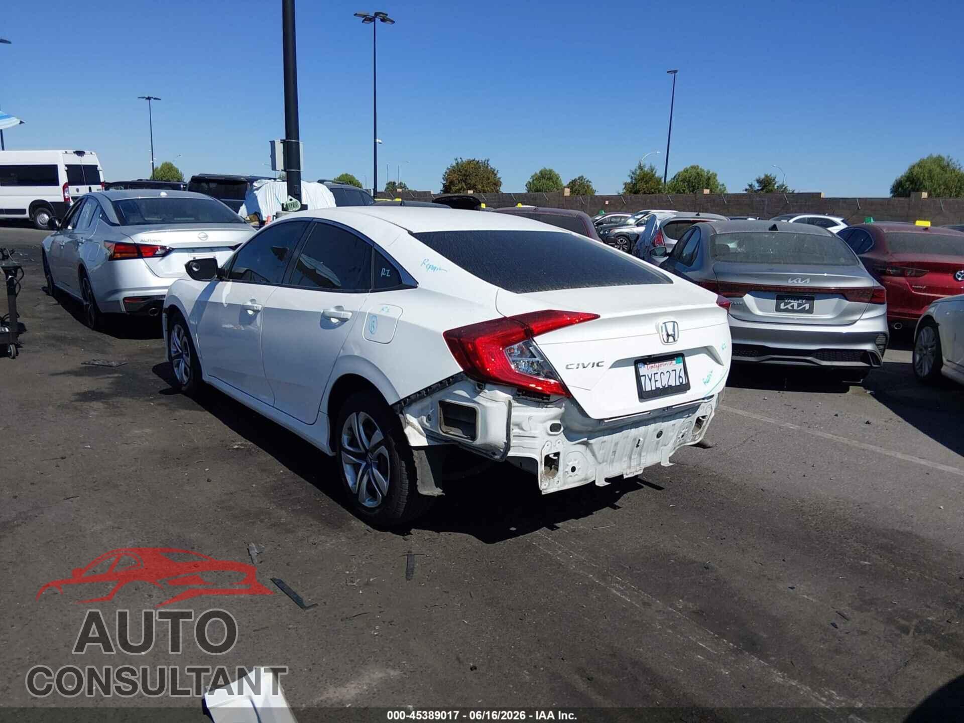 HONDA CIVIC 2017 - 2HGFC2F59HH529620