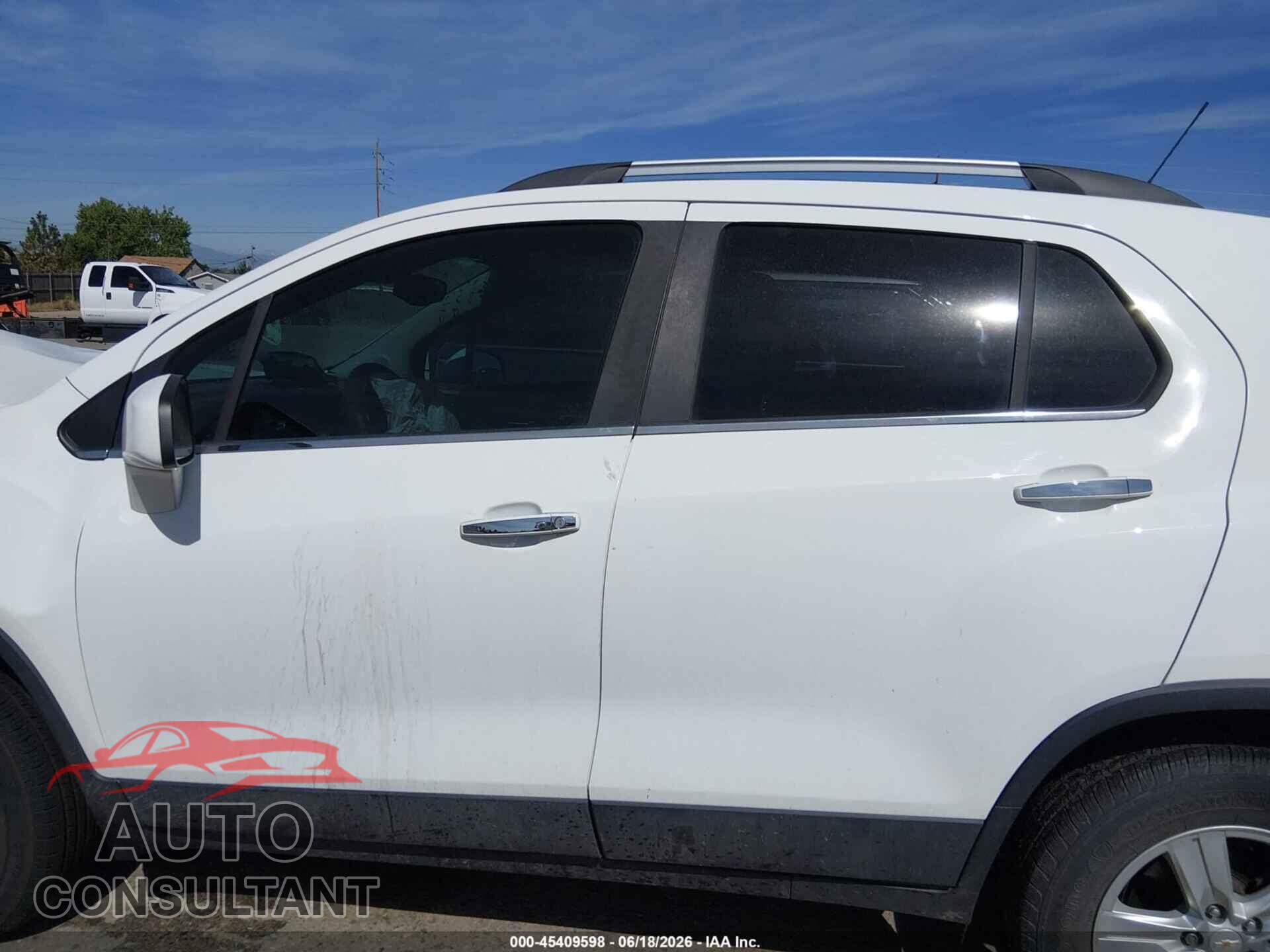 CHEVROLET TRAX 2019 - KL7CJPSB0KB956200