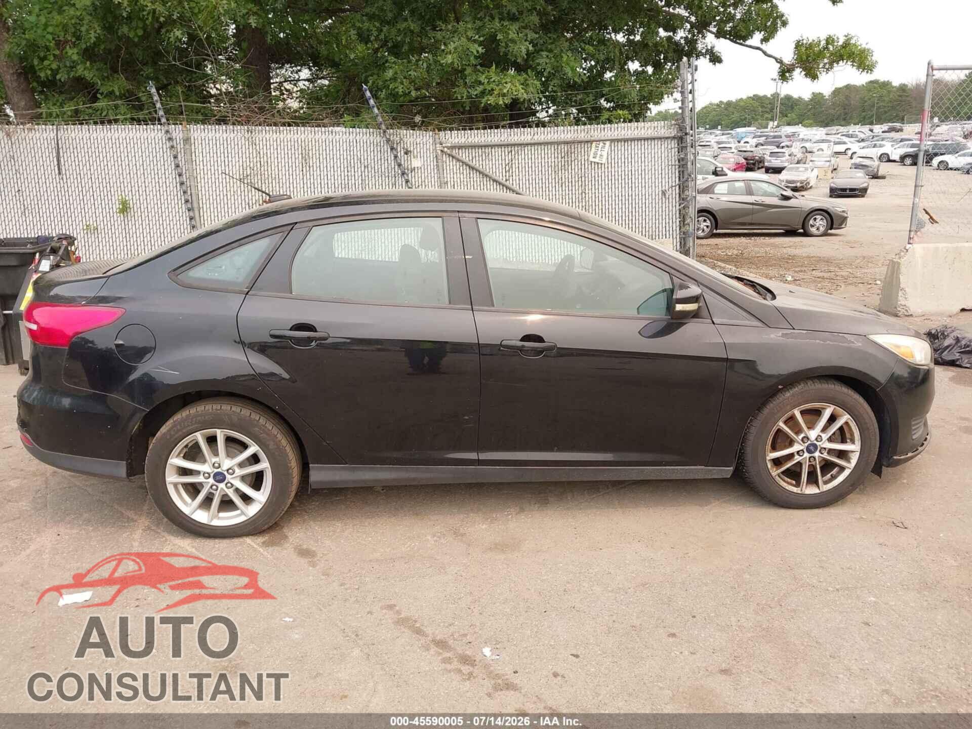 FORD FOCUS 2016 - 1FADP3F23GL223736