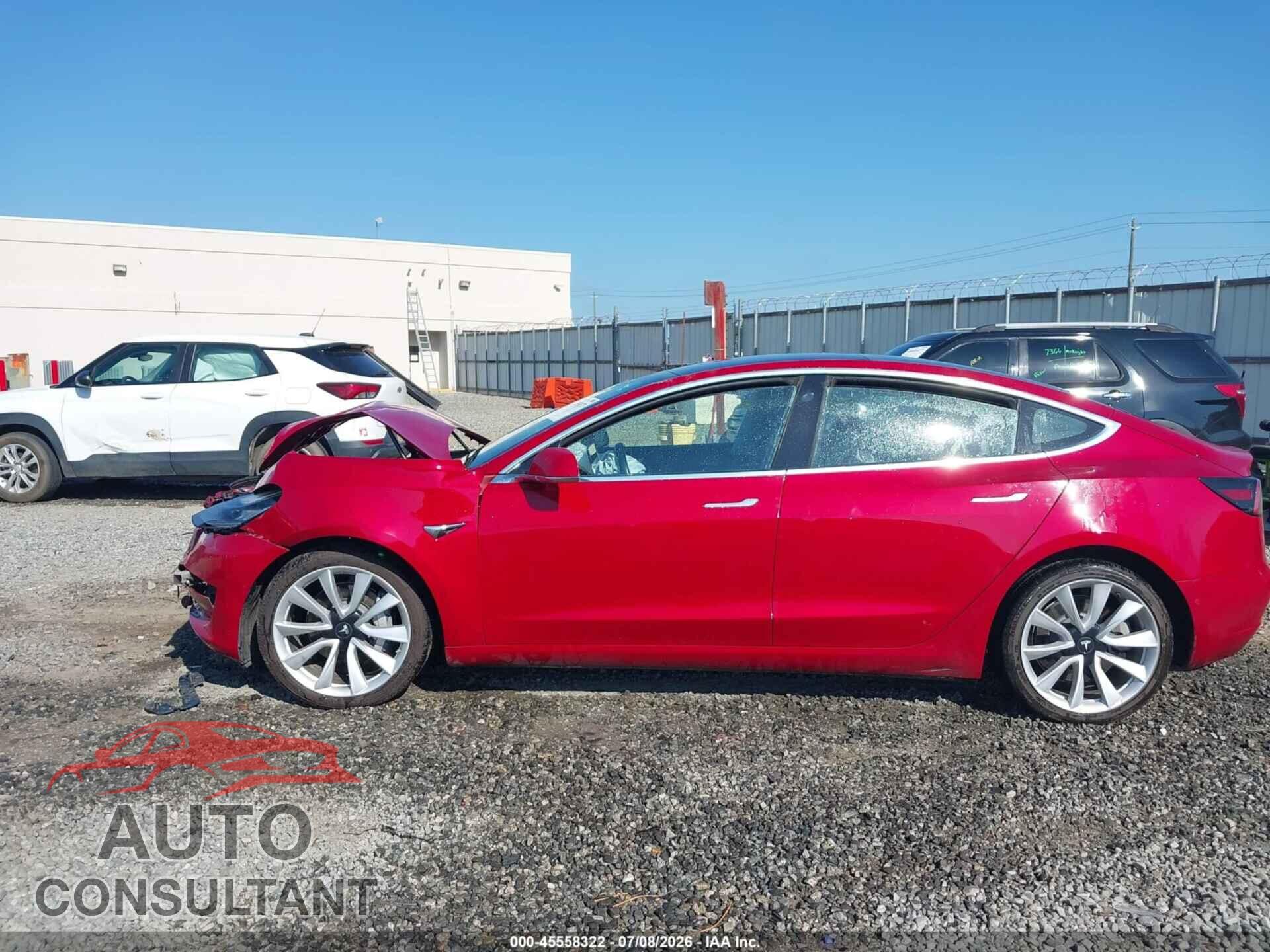 TESLA MODEL 3 2018 - 5YJ3E1EAXJF053359