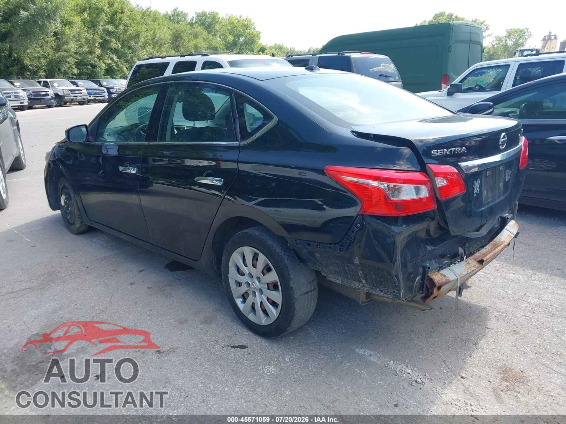 NISSAN SENTRA 2017 - 3N1AB7AP4HL641771