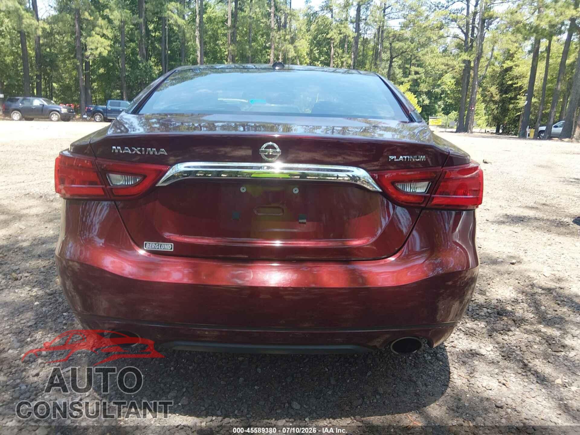 NISSAN MAXIMA 2017 - 1N4AA6AP7HC388568