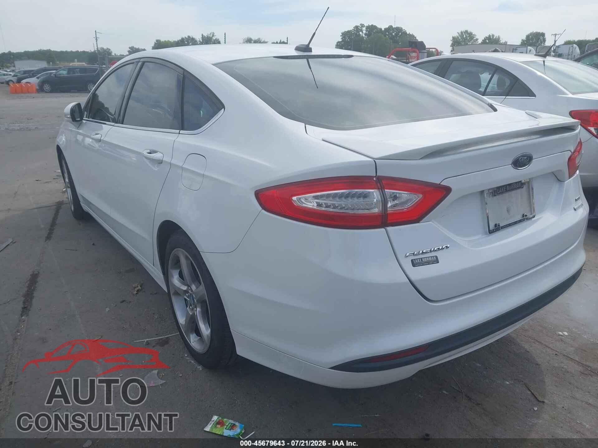FORD FUSION 2013 - 3FA6P0HR1DR217853