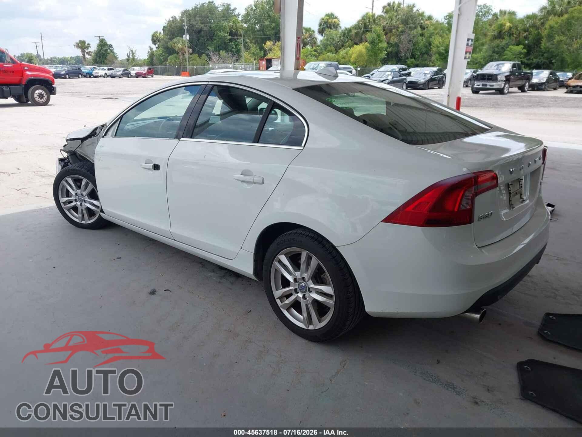 VOLVO S60 2012 - YV1622FS2C2137260